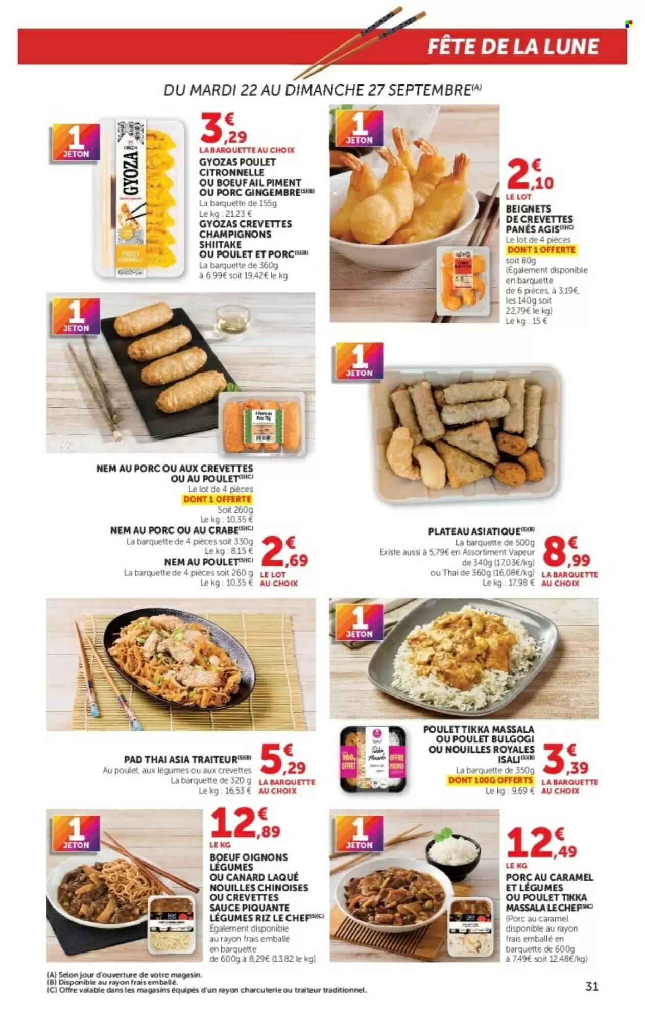 Prospectus promotionnel Hyper U valable à partir du 22/09/2026 - Page 31.