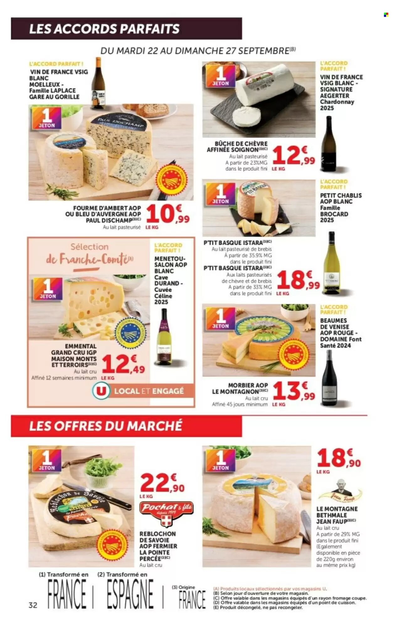 Prospectus promotionnel Hyper U valable à partir du 22/09/2026 - Page 32.