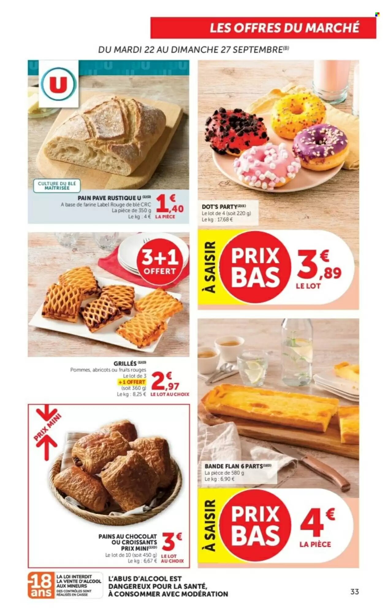 Prospectus promotionnel Hyper U valable à partir du 22/09/2026 - Page 33.