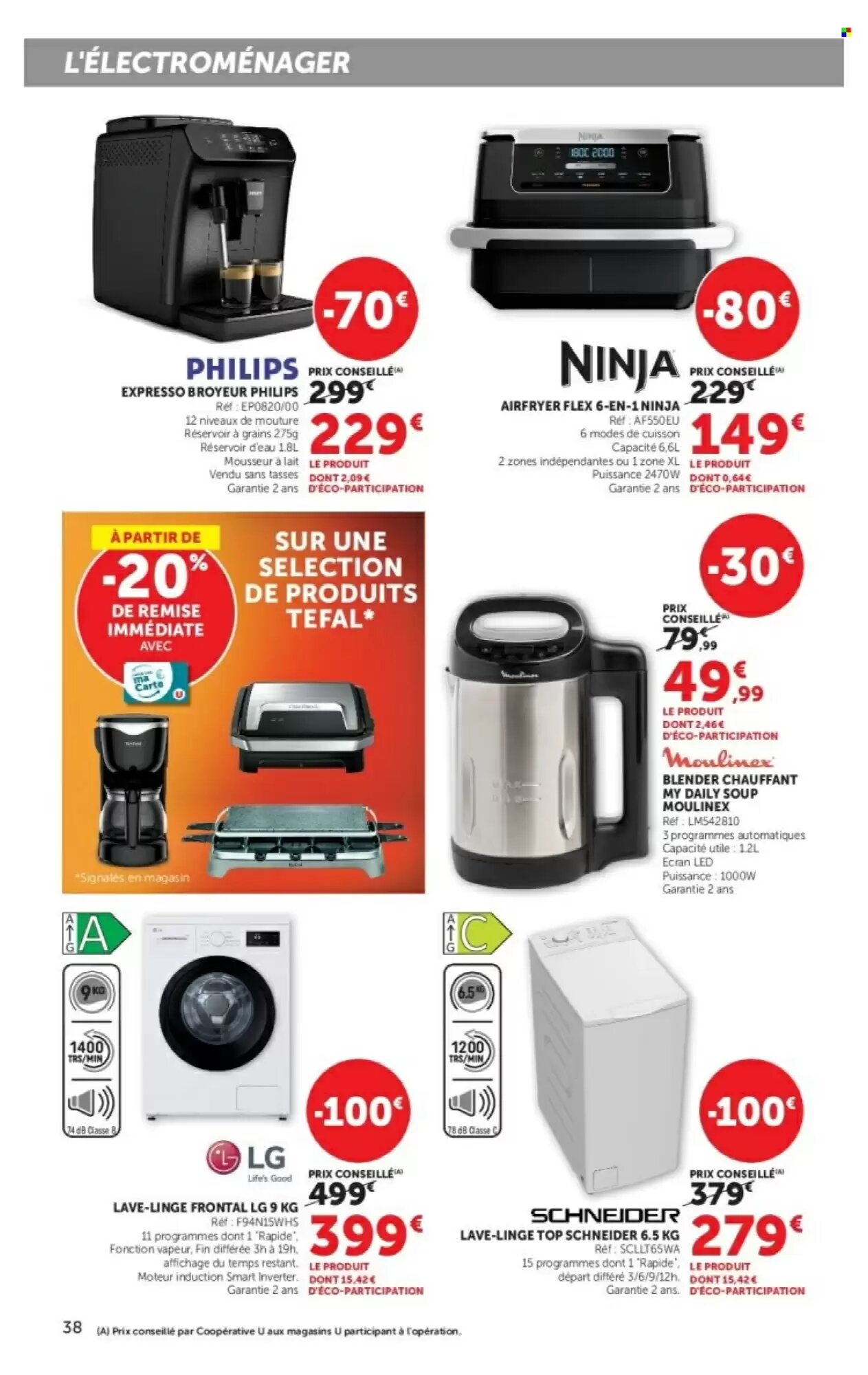 Prospectus promotionnel Hyper U valable à partir du 22/09/2026 - Page 38.