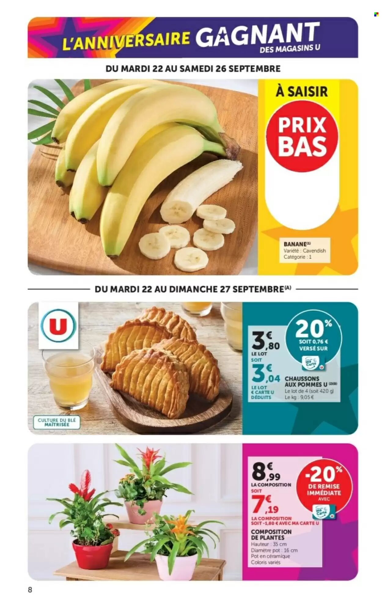 Prospectus promotionnel Hyper U valable à partir du 22/09/2026 - Page 8.
