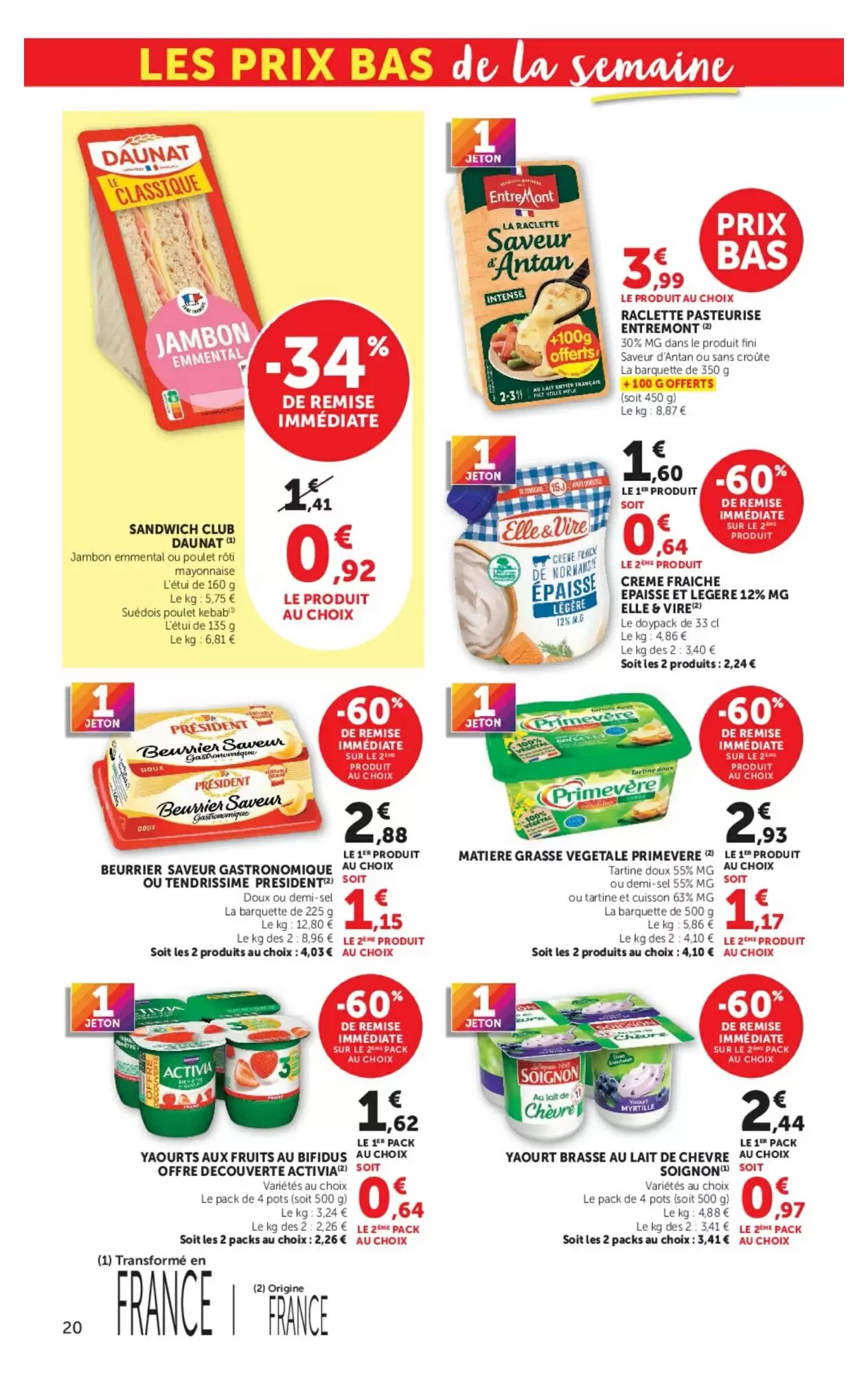 Prospectus promotionnel Super U valable à partir du 22/09/2026 - Page 20.
