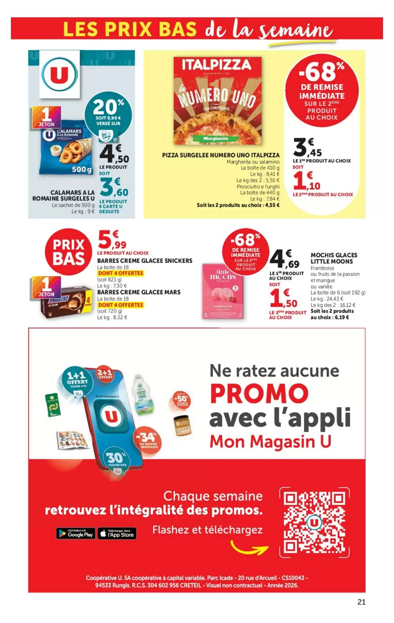 Prospectus promotionnel Super U valable à partir du 22/09/2026 - Page 21.