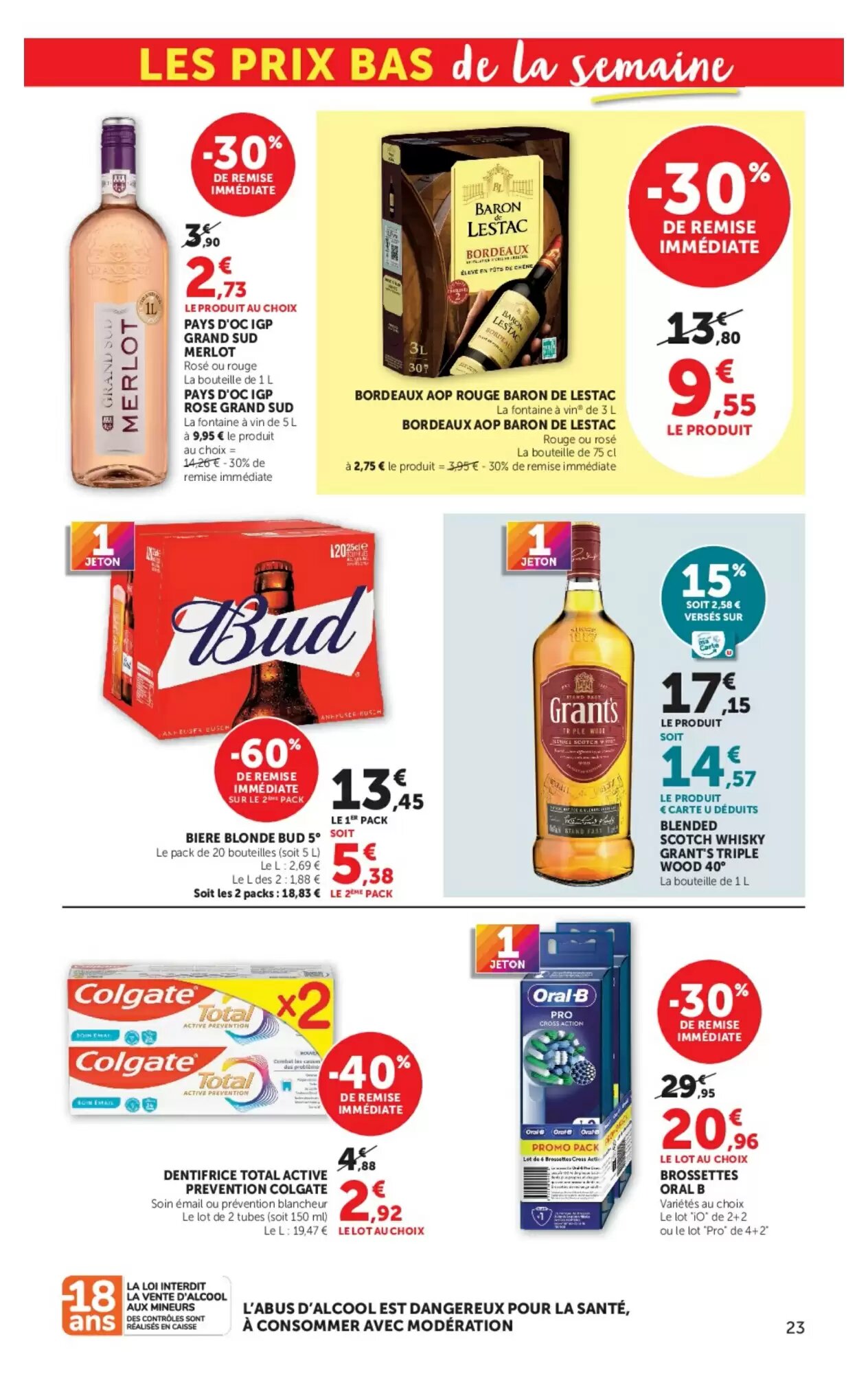 Prospectus promotionnel Super U valable à partir du 22/09/2026 - Page 23.