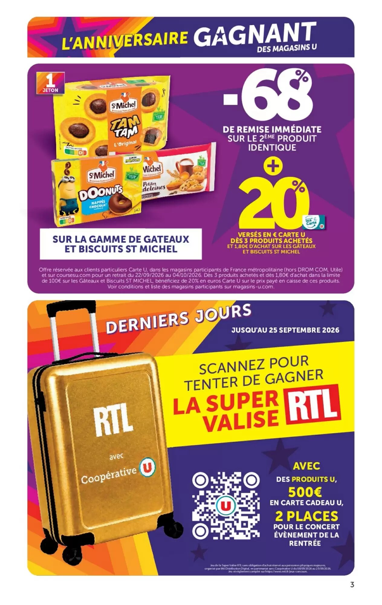 Prospectus promotionnel Super U valable à partir du 22/09/2026 - Page 3.