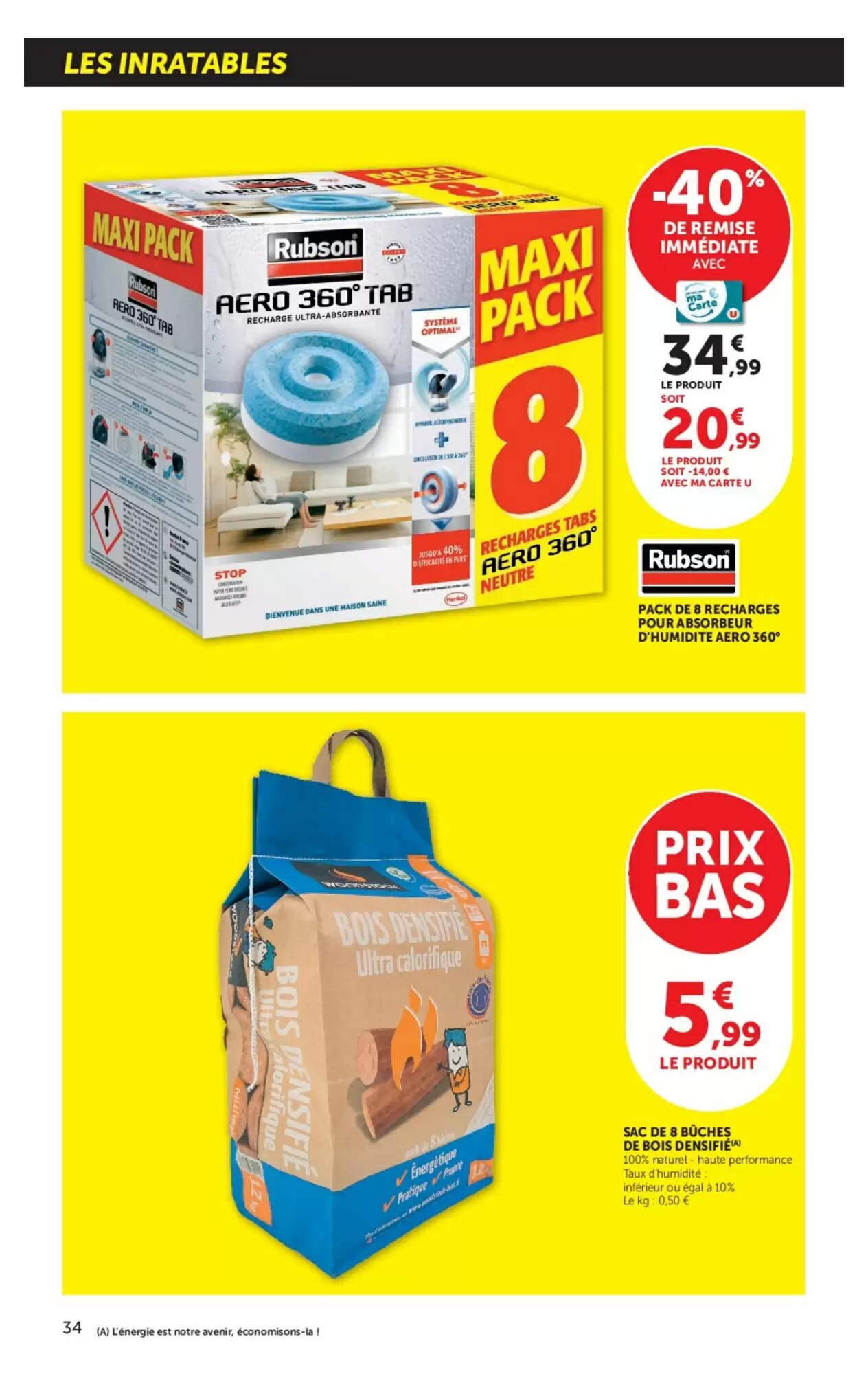 Prospectus promotionnel Super U valable à partir du 22/09/2026 - Page 34.