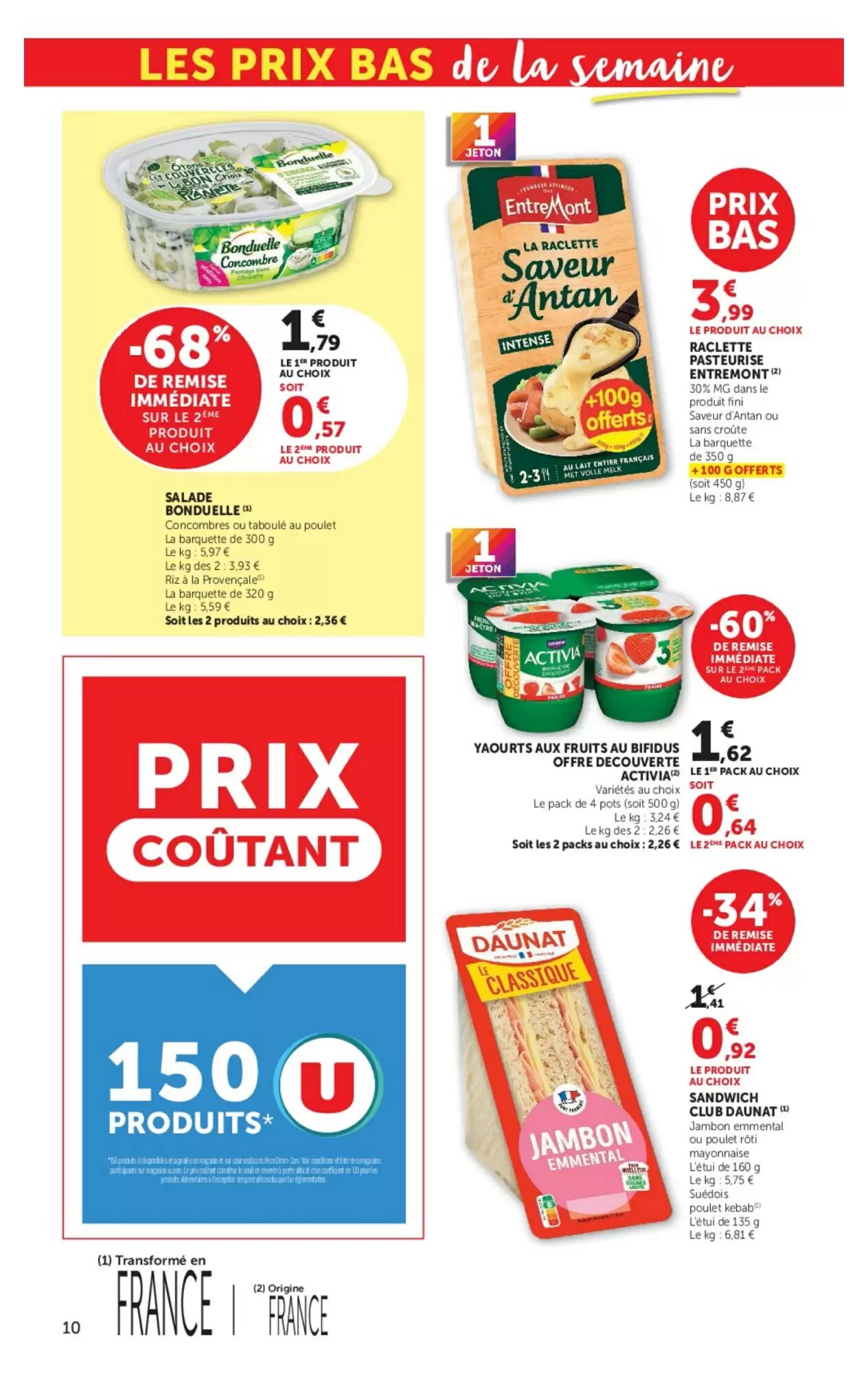 Prospectus promotionnel U Express valable à partir du 22/09/2026 - Page 10.