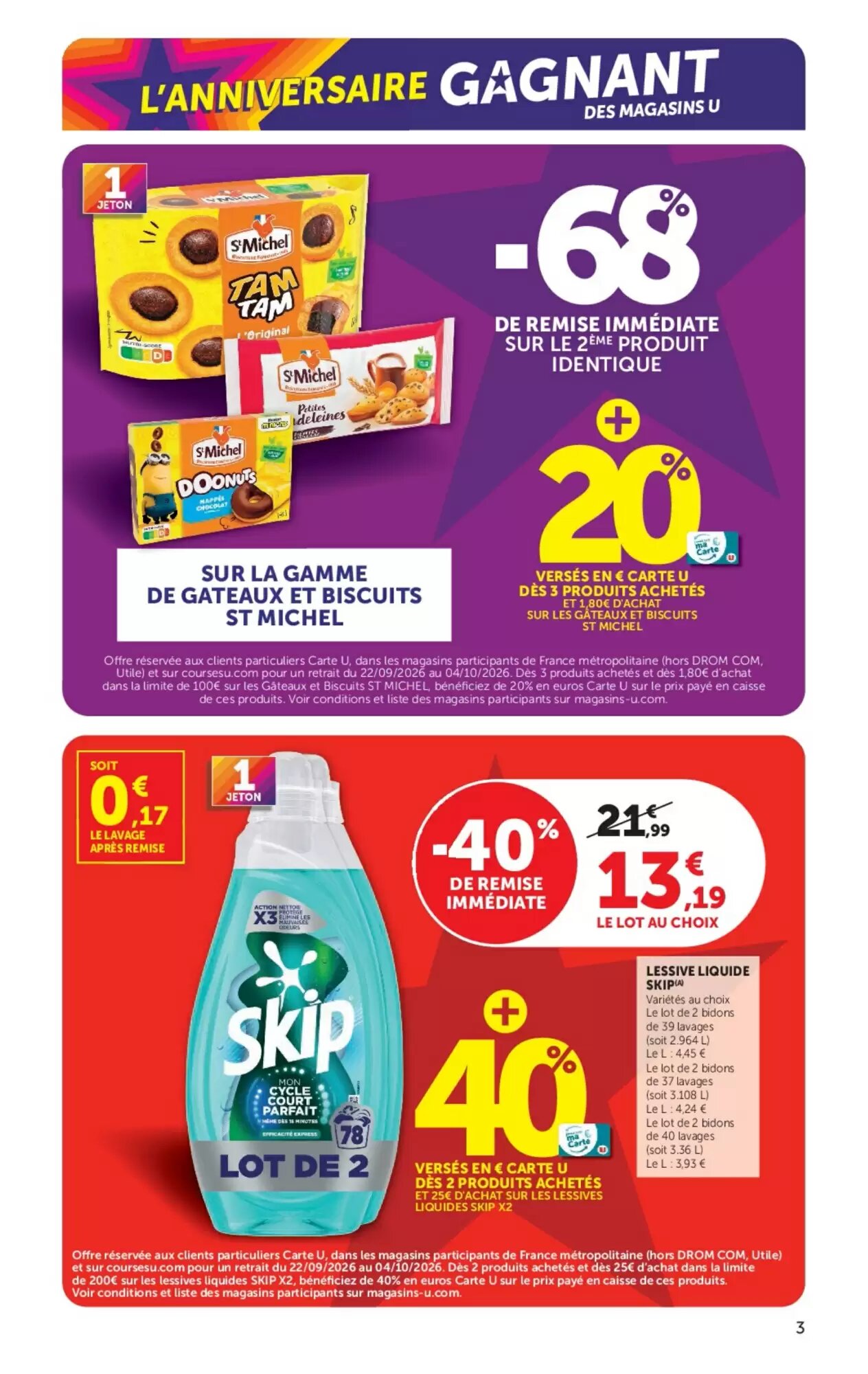 Prospectus promotionnel U Express valable à partir du 22/09/2026 - Page 3.