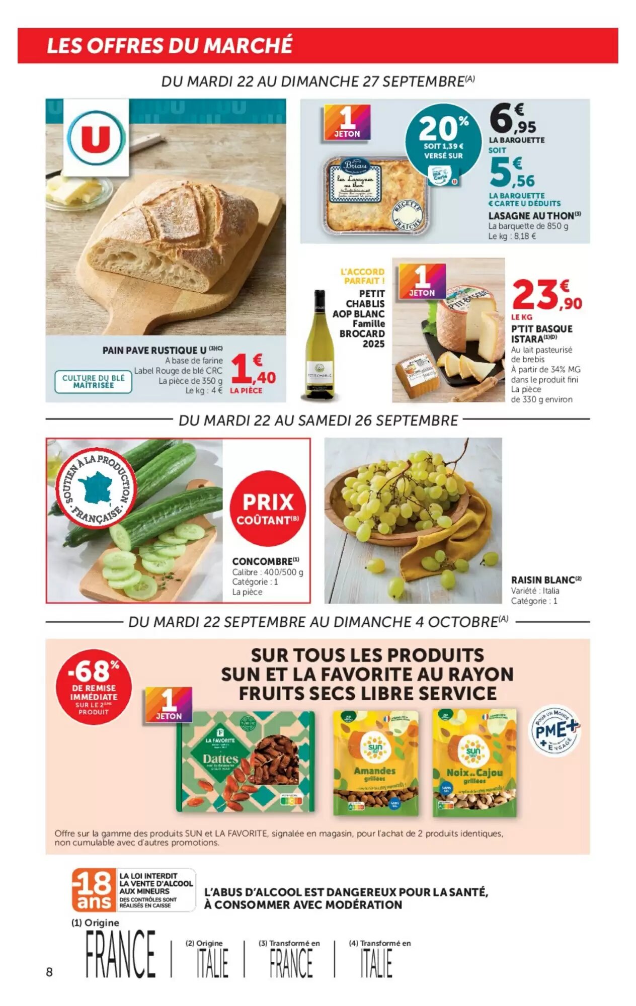 Prospectus promotionnel U Express valable à partir du 22/09/2026 - Page 8.