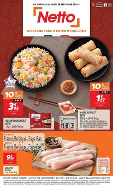 Prospectus promotionnel Netto valable à partir du 22/09/2026