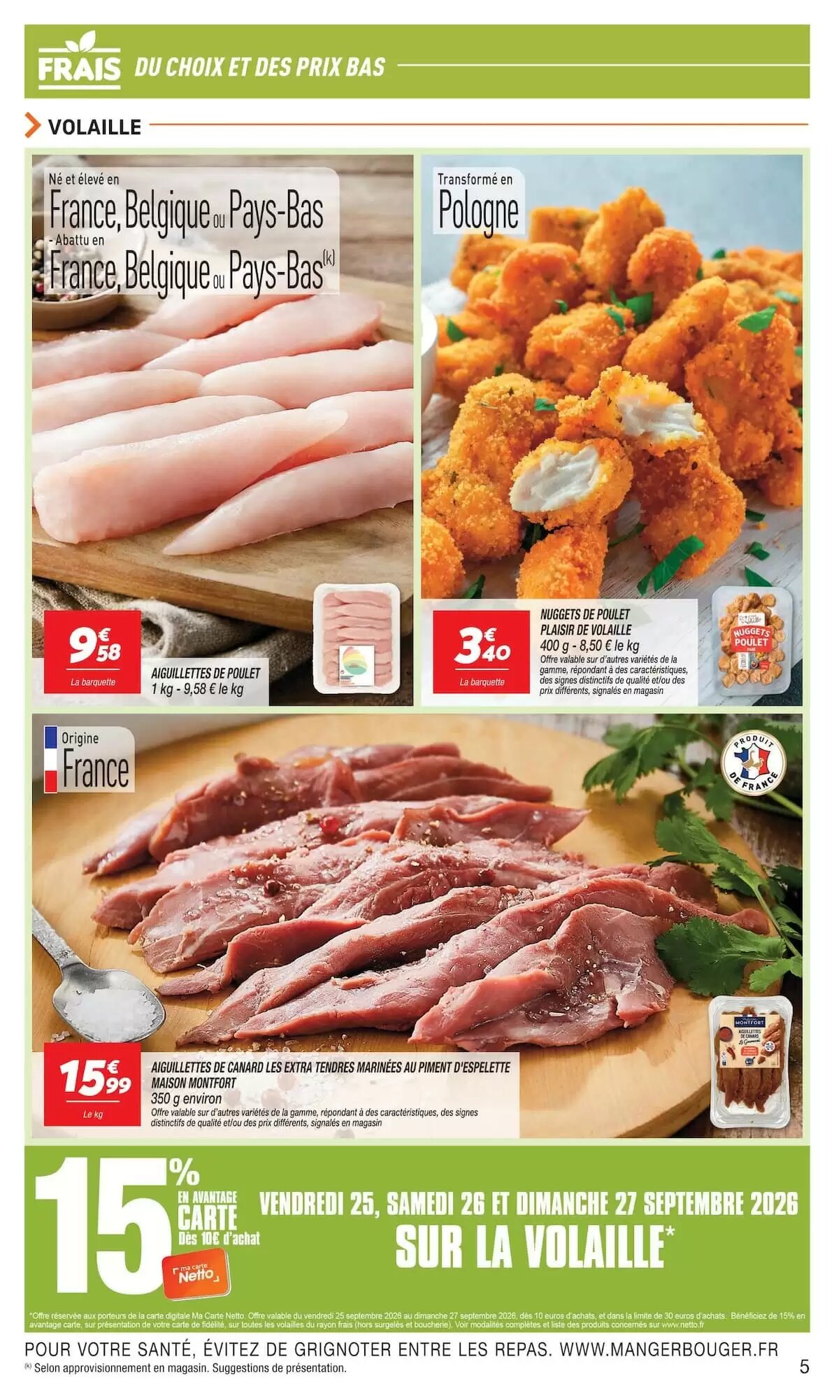 Prospectus promotionnel Netto valable à partir du 22/09/2026 - Page 5.