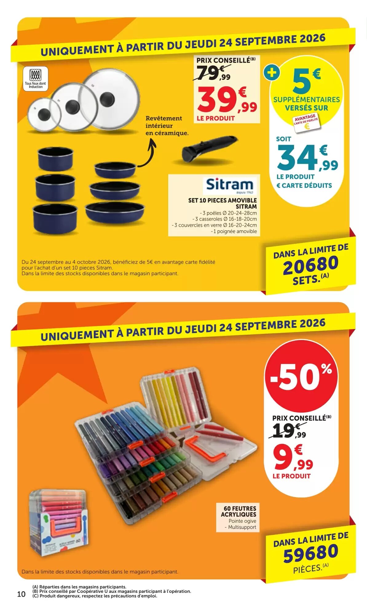 Prospectus promotionnel Bi1 valable à partir du 22/09/2026 - Page 10.