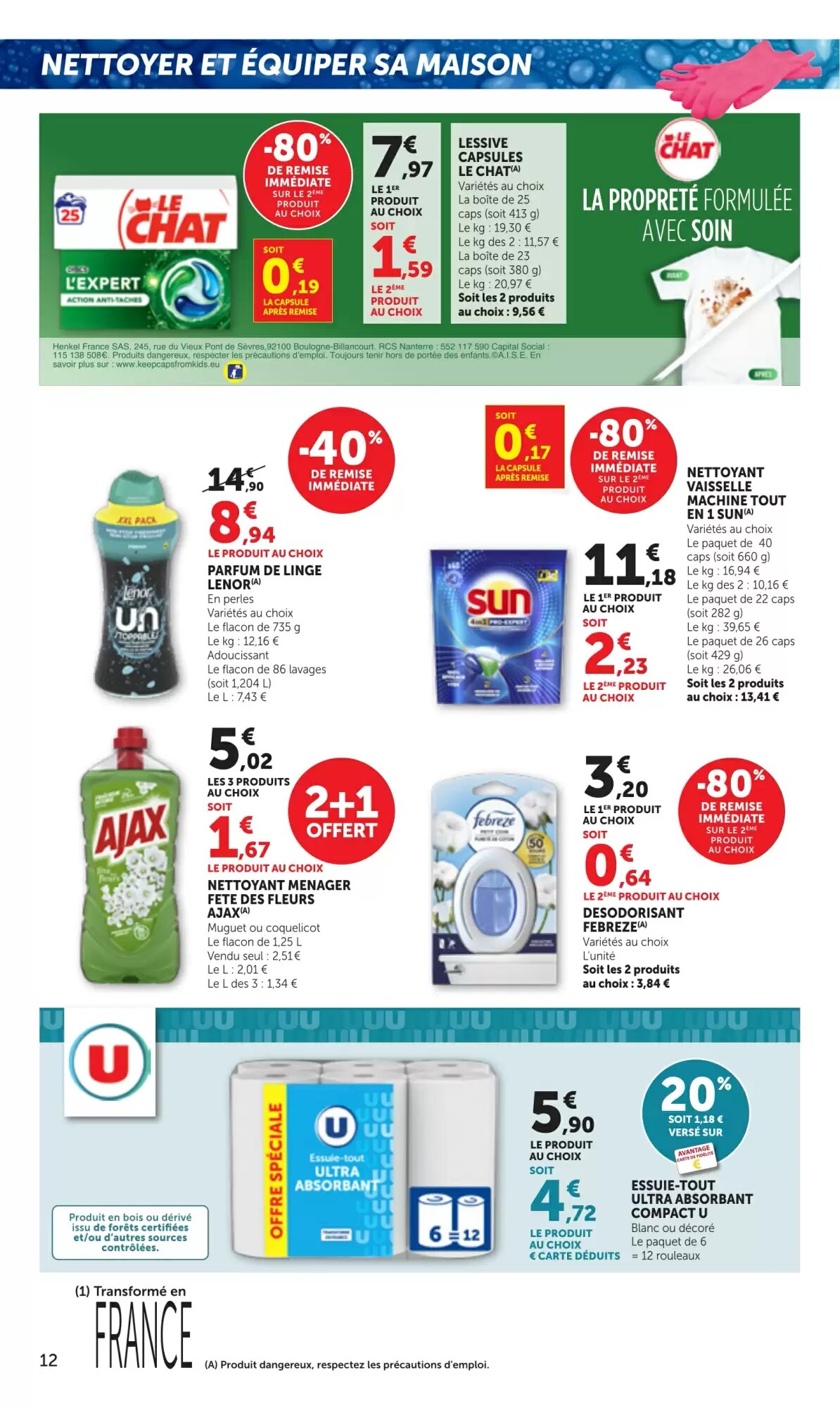 Prospectus promotionnel Bi1 valable à partir du 22/09/2026 - Page 12.