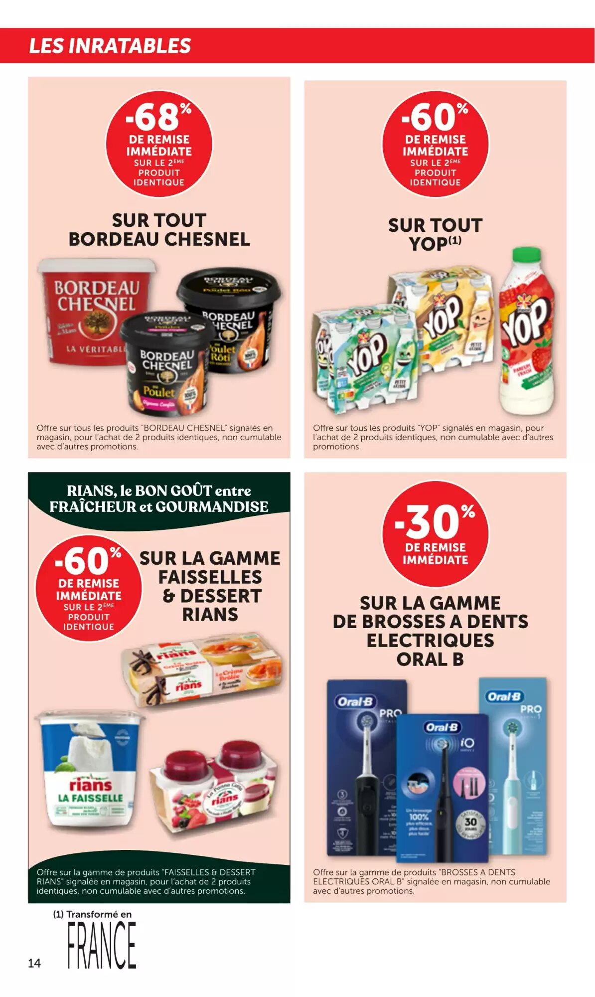 Prospectus promotionnel Bi1 valable à partir du 22/09/2026 - Page 14.