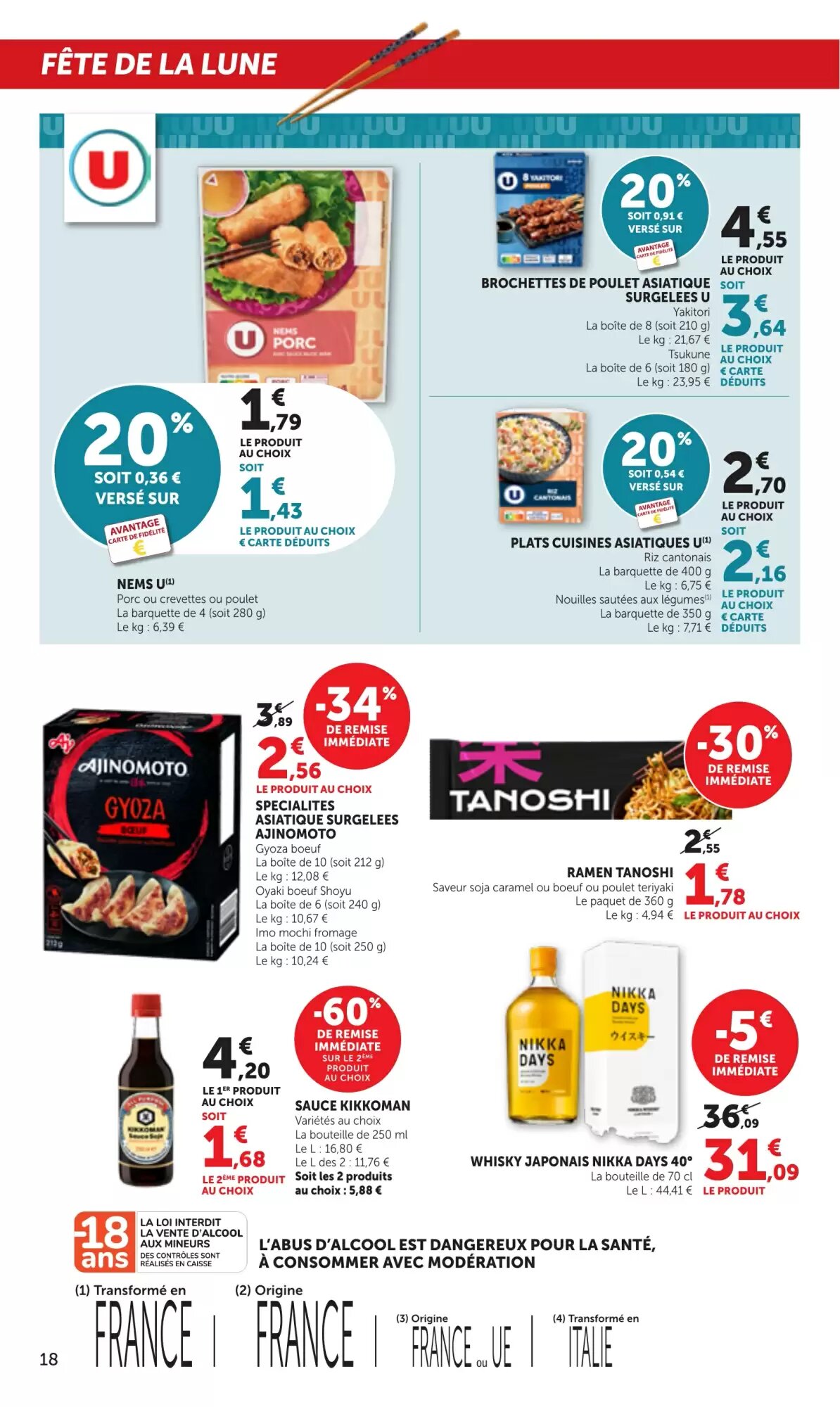 Prospectus promotionnel Bi1 valable à partir du 22/09/2026 - Page 18.