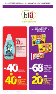 Prospectus promotionnel Bi1 valable à partir du 22/09/2026