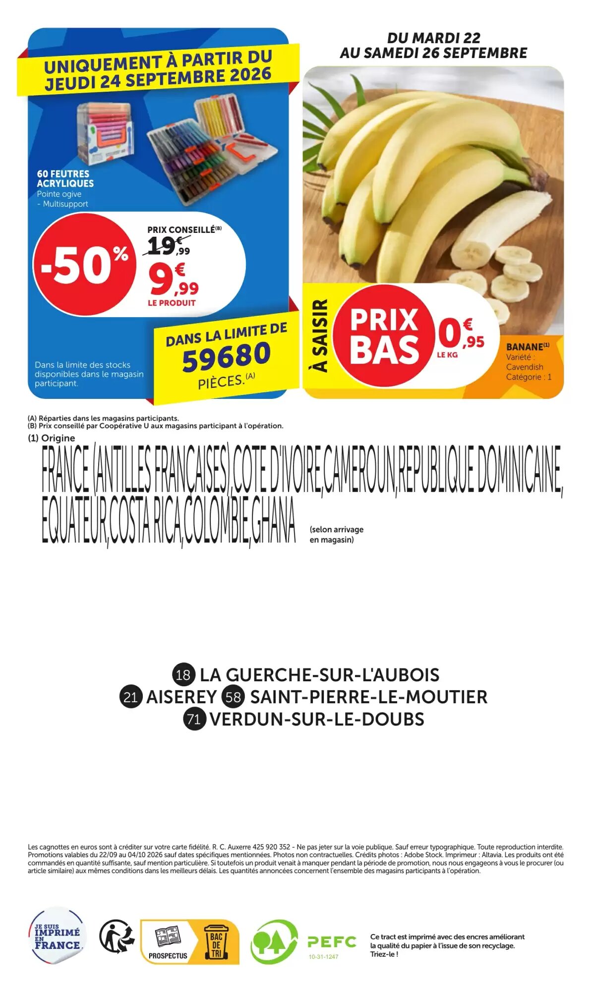 Prospectus promotionnel Bi1 valable à partir du 22/09/2026 - Page 32.
