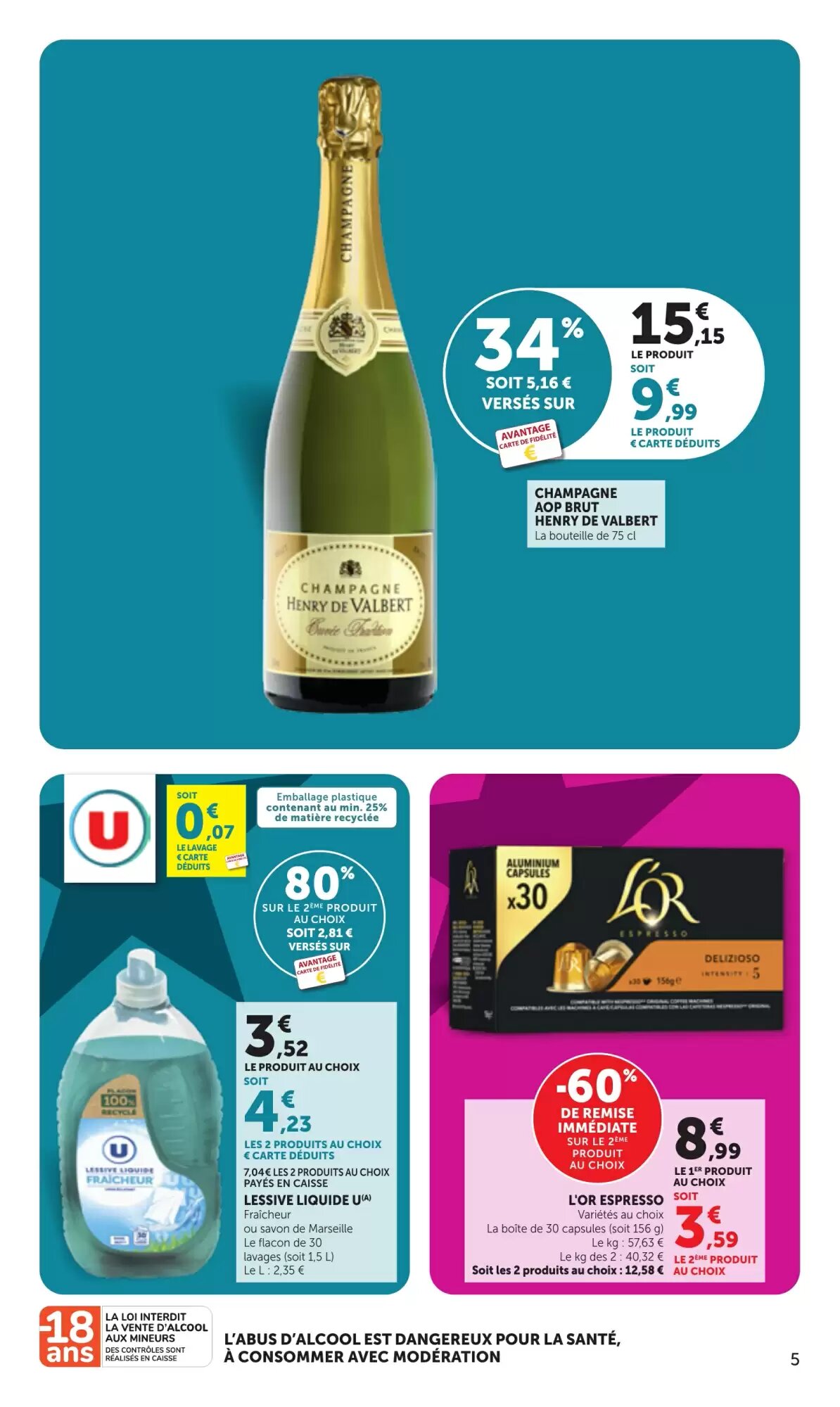 Prospectus promotionnel Bi1 valable à partir du 22/09/2026 - Page 5.