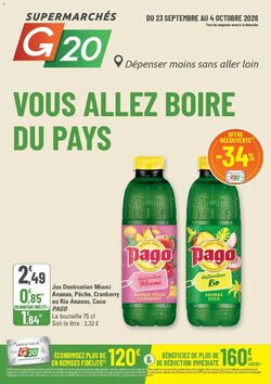 Prospectus promotionnel Auchan valable à partir du 22/09/2026