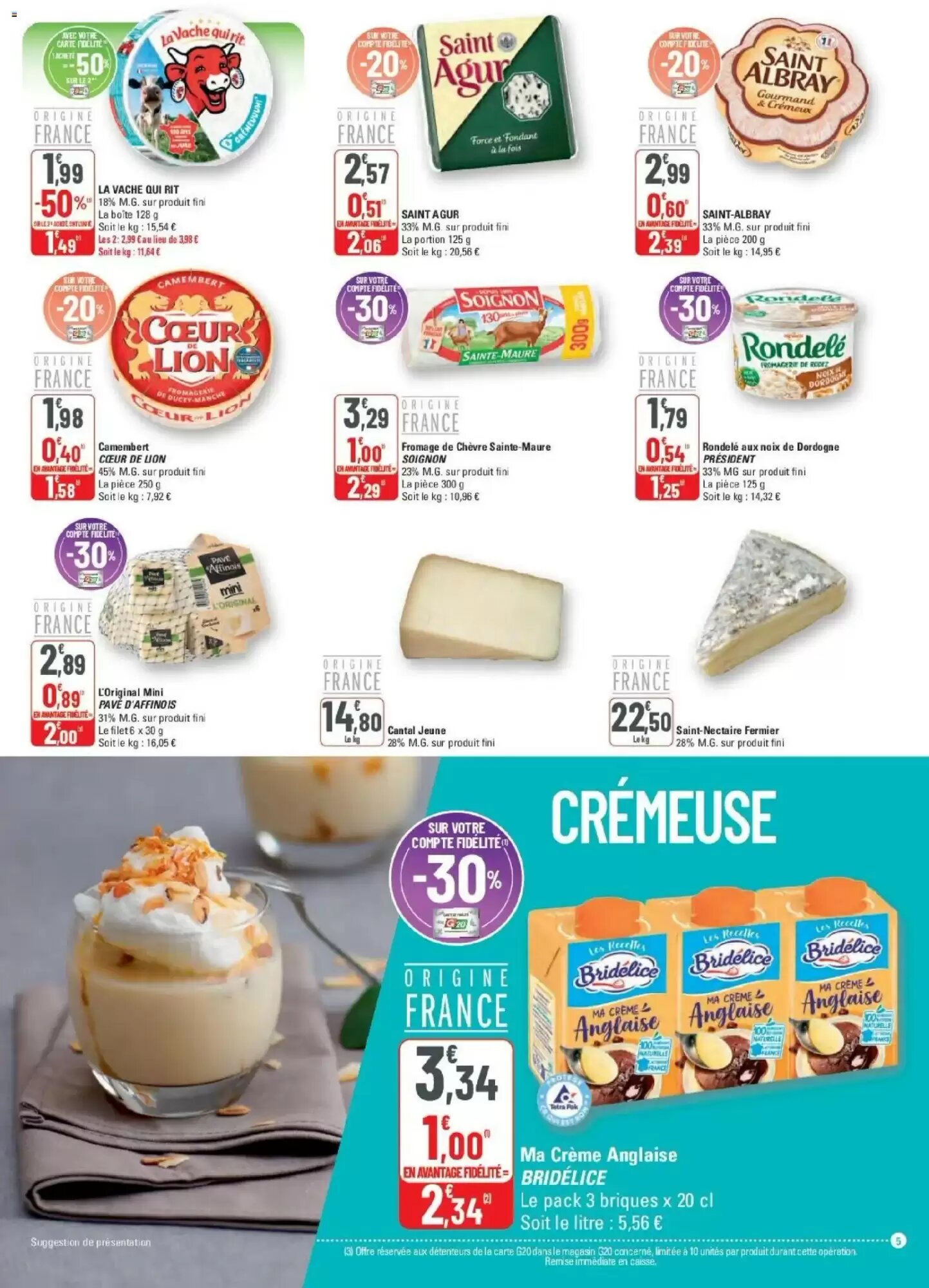 Prospectus promotionnel Auchan valable à partir du 22/09/2026 - Page 5.