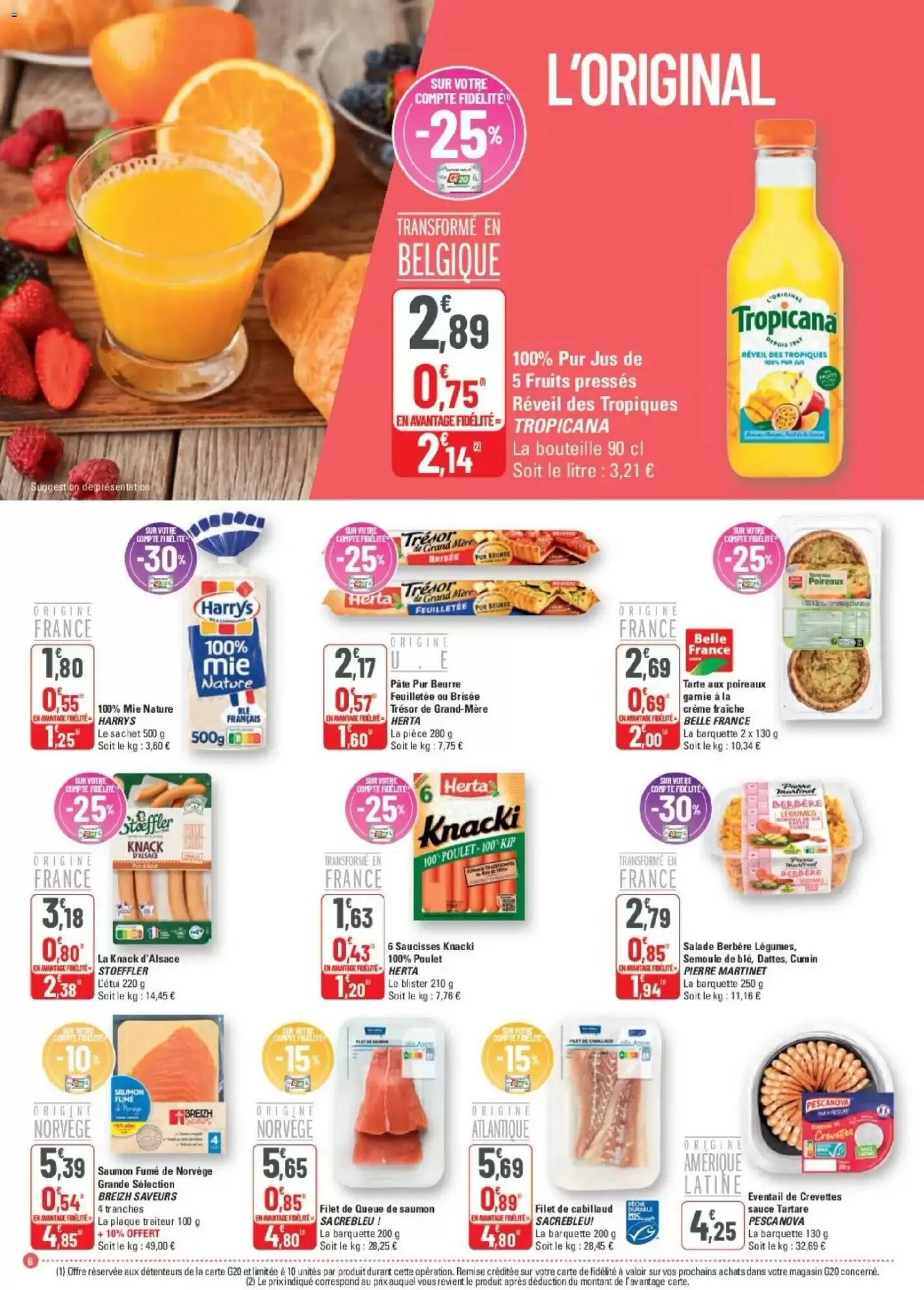 Prospectus promotionnel Auchan valable à partir du 22/09/2026 - Page 6.