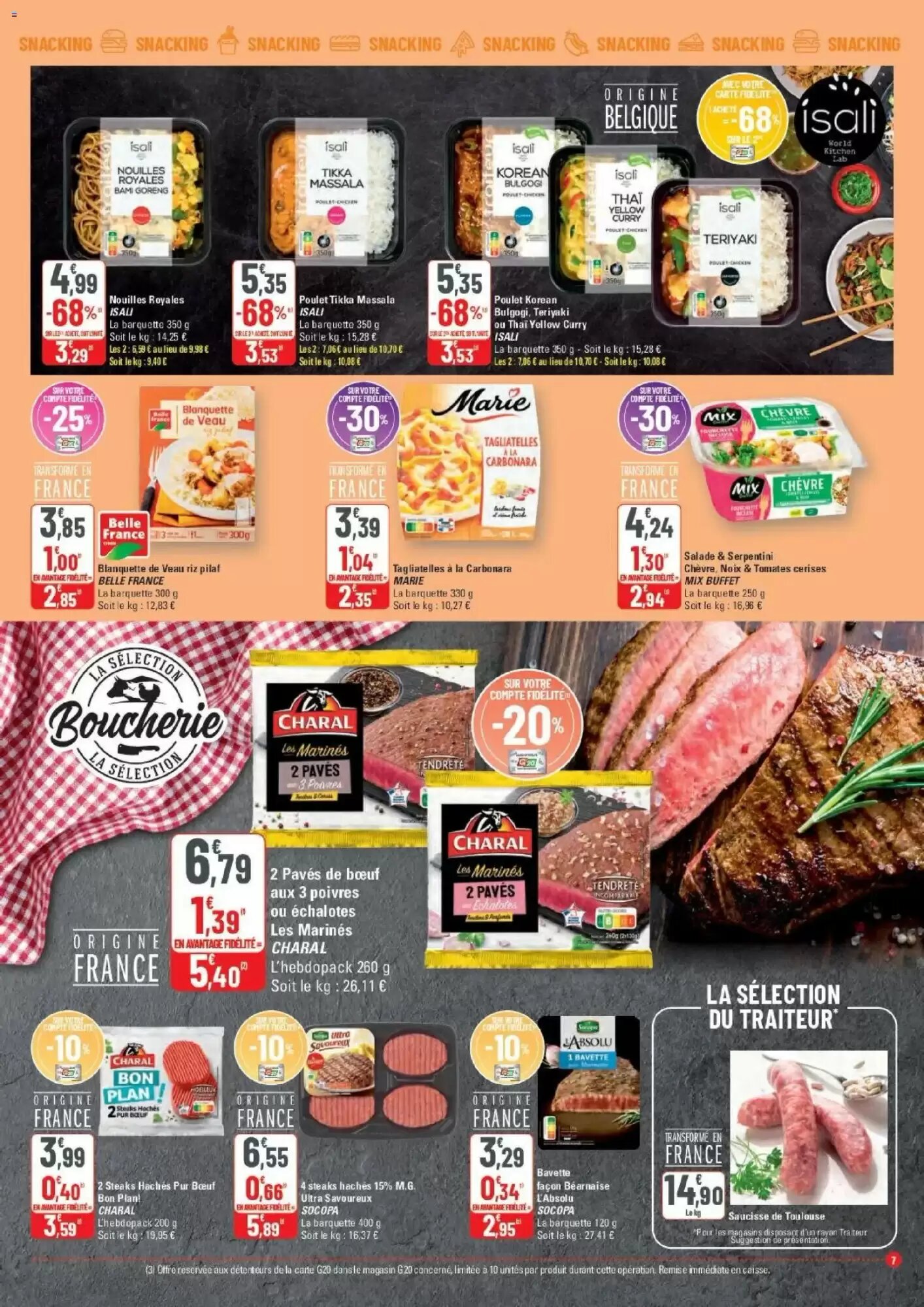 Prospectus promotionnel Auchan valable à partir du 22/09/2026 - Page 7.
