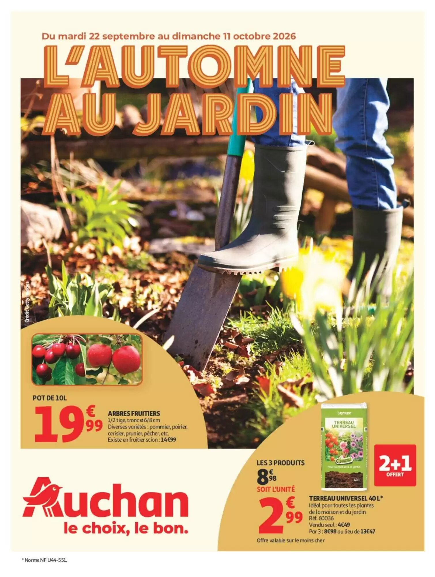 Prospectus promotionnel Carrefour valable à partir du 22/09/2026 - Page 1.