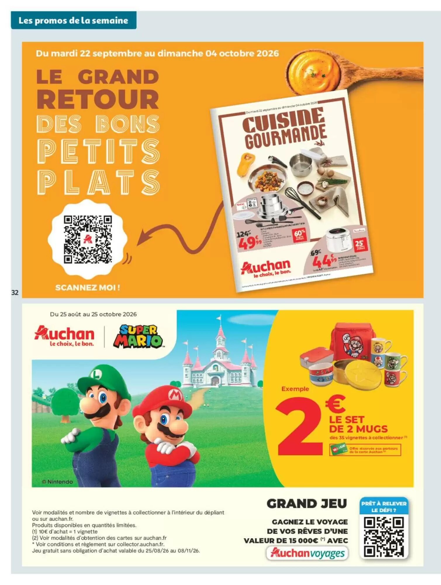 Prospectus promotionnel E.Leclerc valable à partir du 22/09/2026 - Page 32.