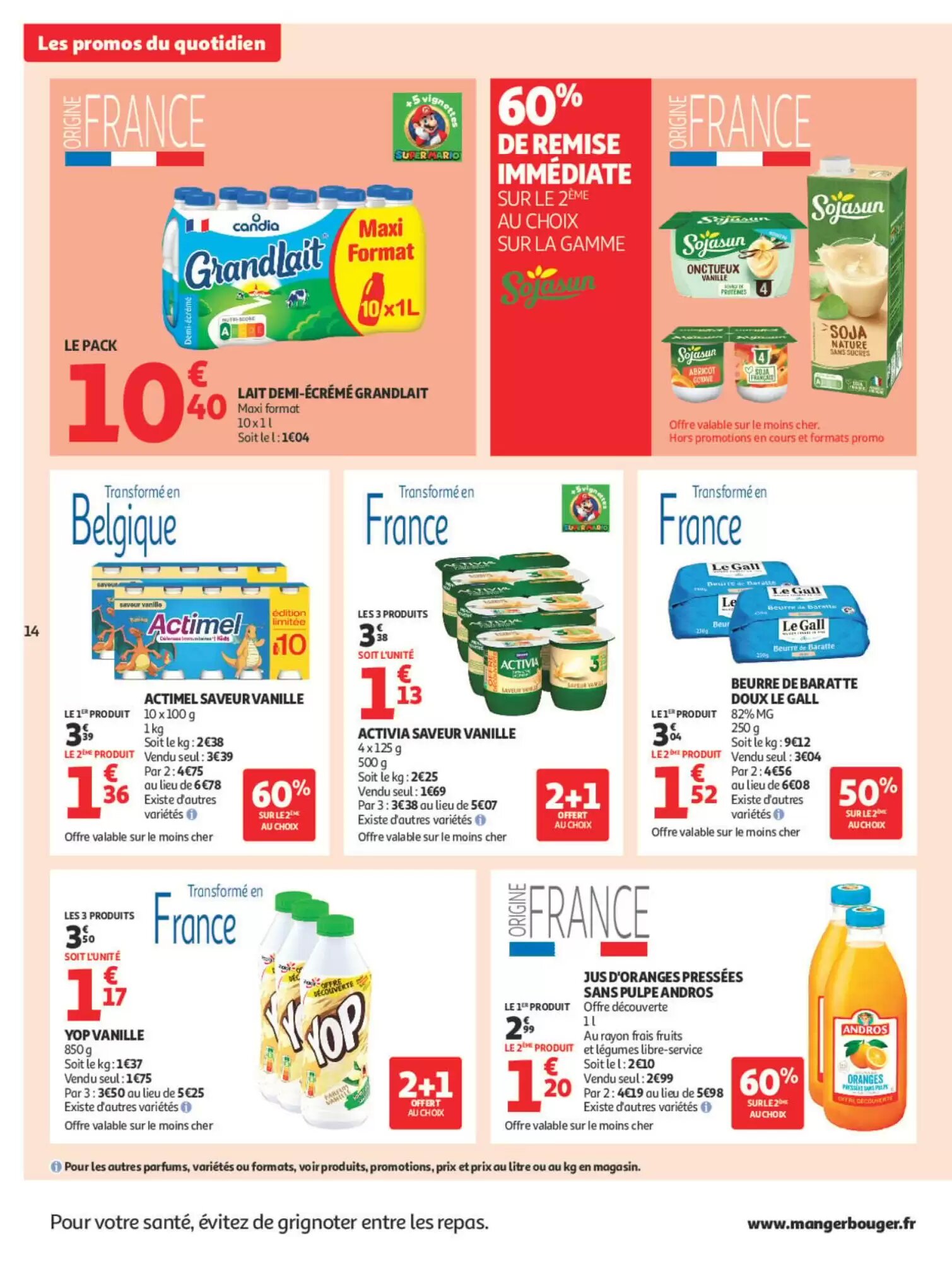 Prospectus promotionnel Auchan valable à partir du 22/09/2026 - Page 14.