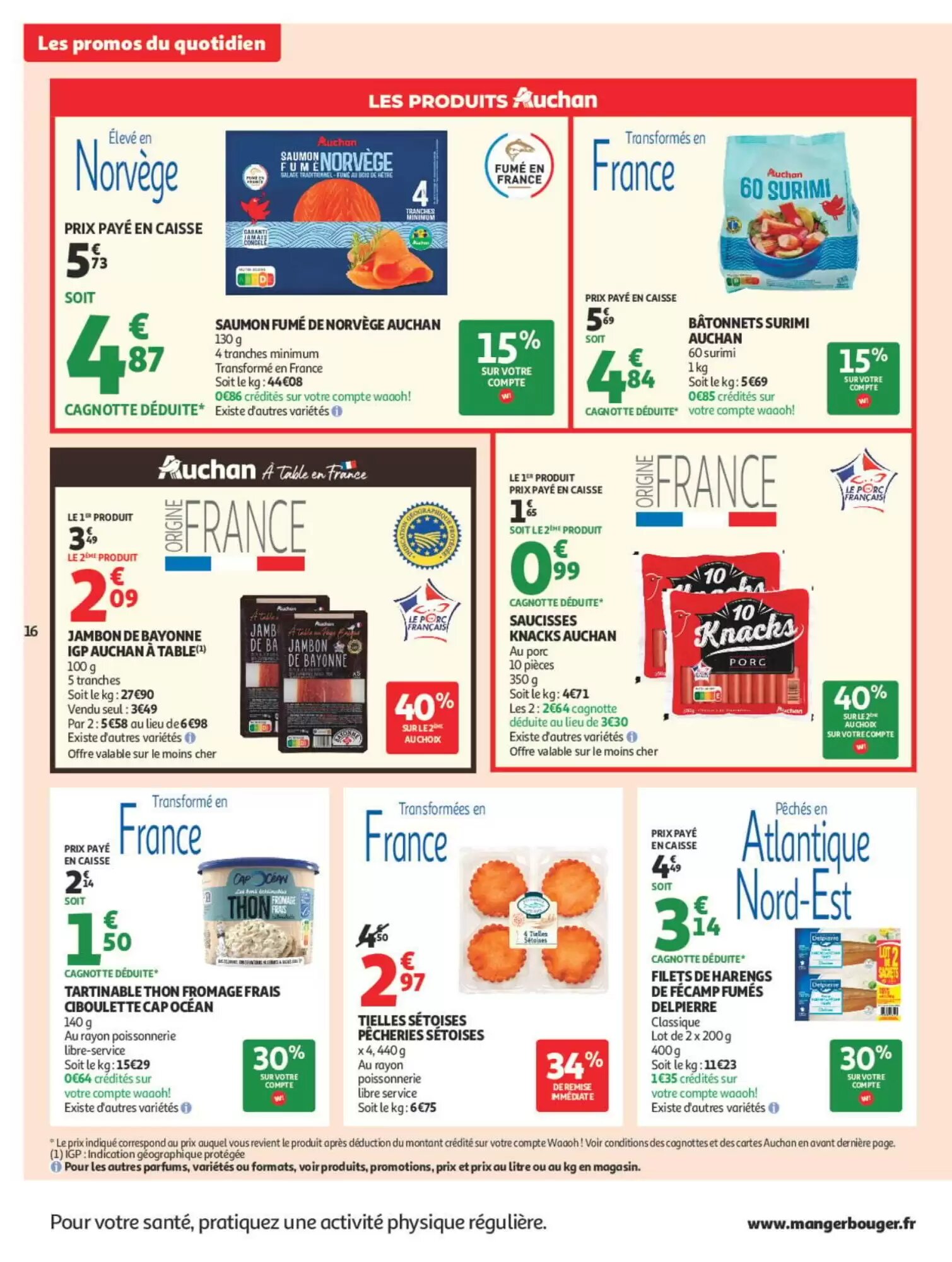 Prospectus promotionnel Auchan valable à partir du 22/09/2026 - Page 16.