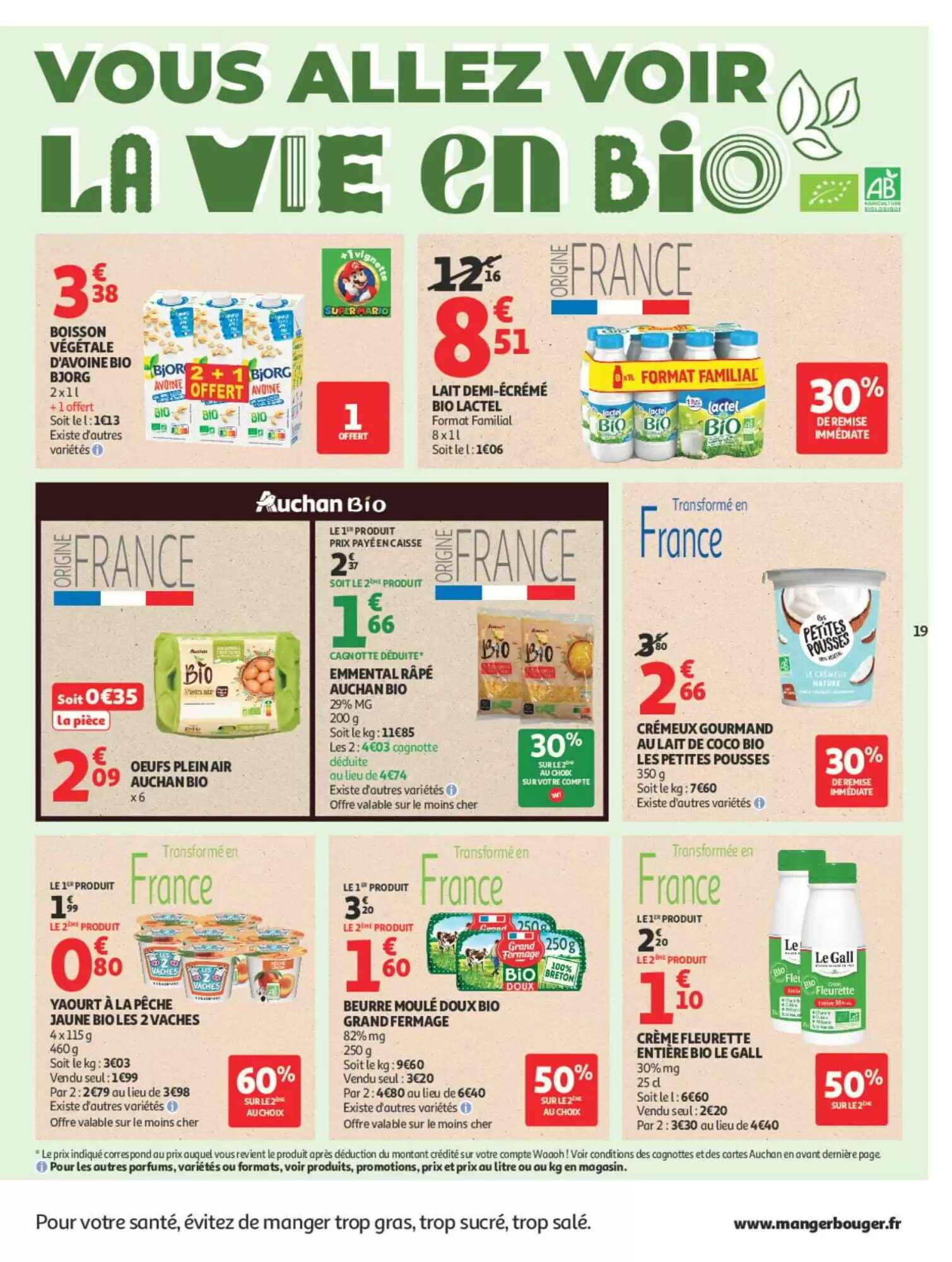 Prospectus promotionnel Auchan valable à partir du 22/09/2026 - Page 19.