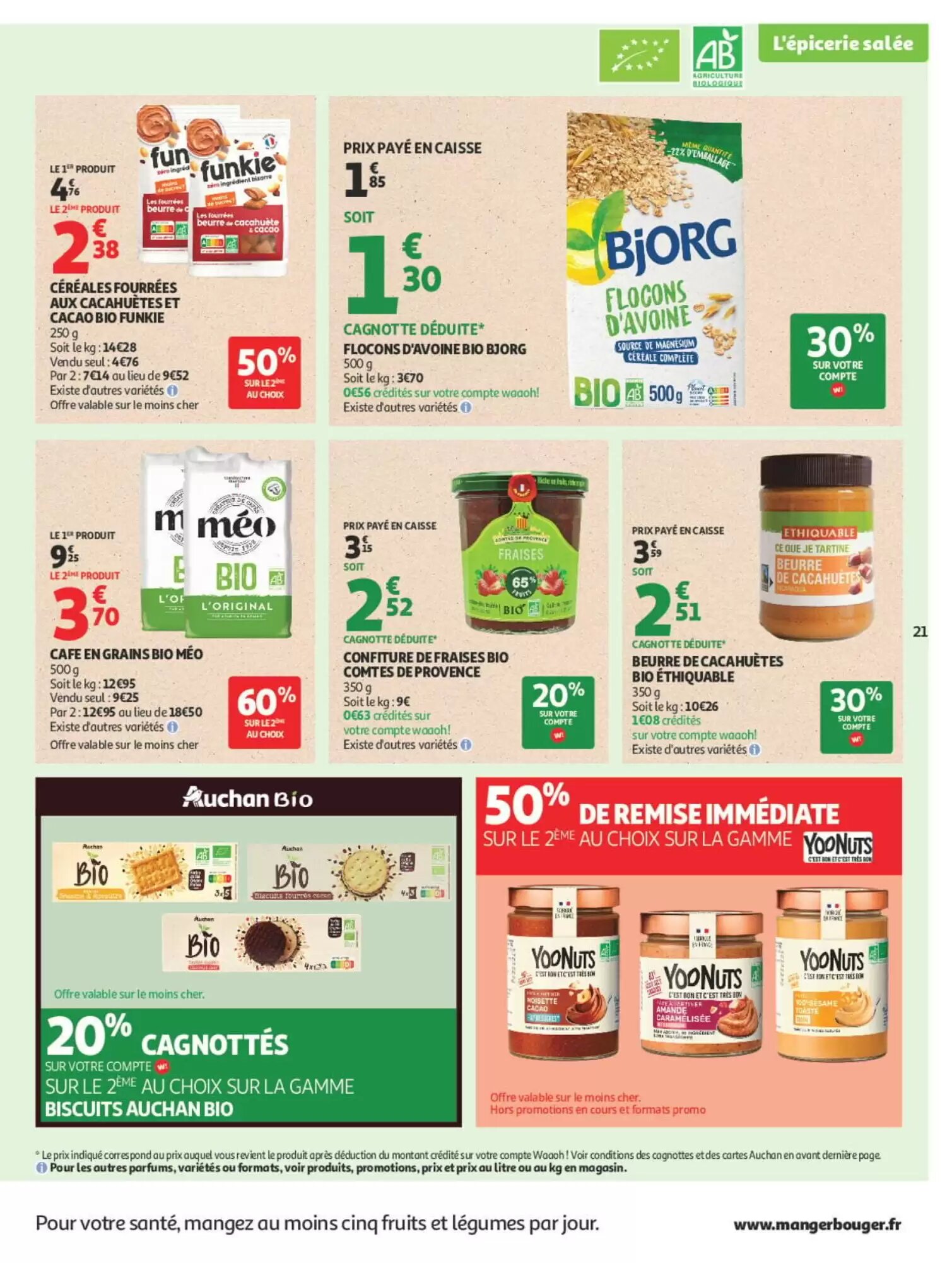 Prospectus promotionnel Auchan valable à partir du 22/09/2026 - Page 21.