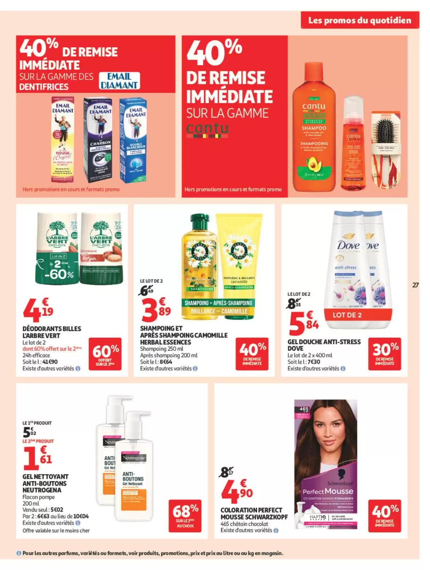 Prospectus promotionnel Auchan valable à partir du 22/09/2026 - Page 27.
