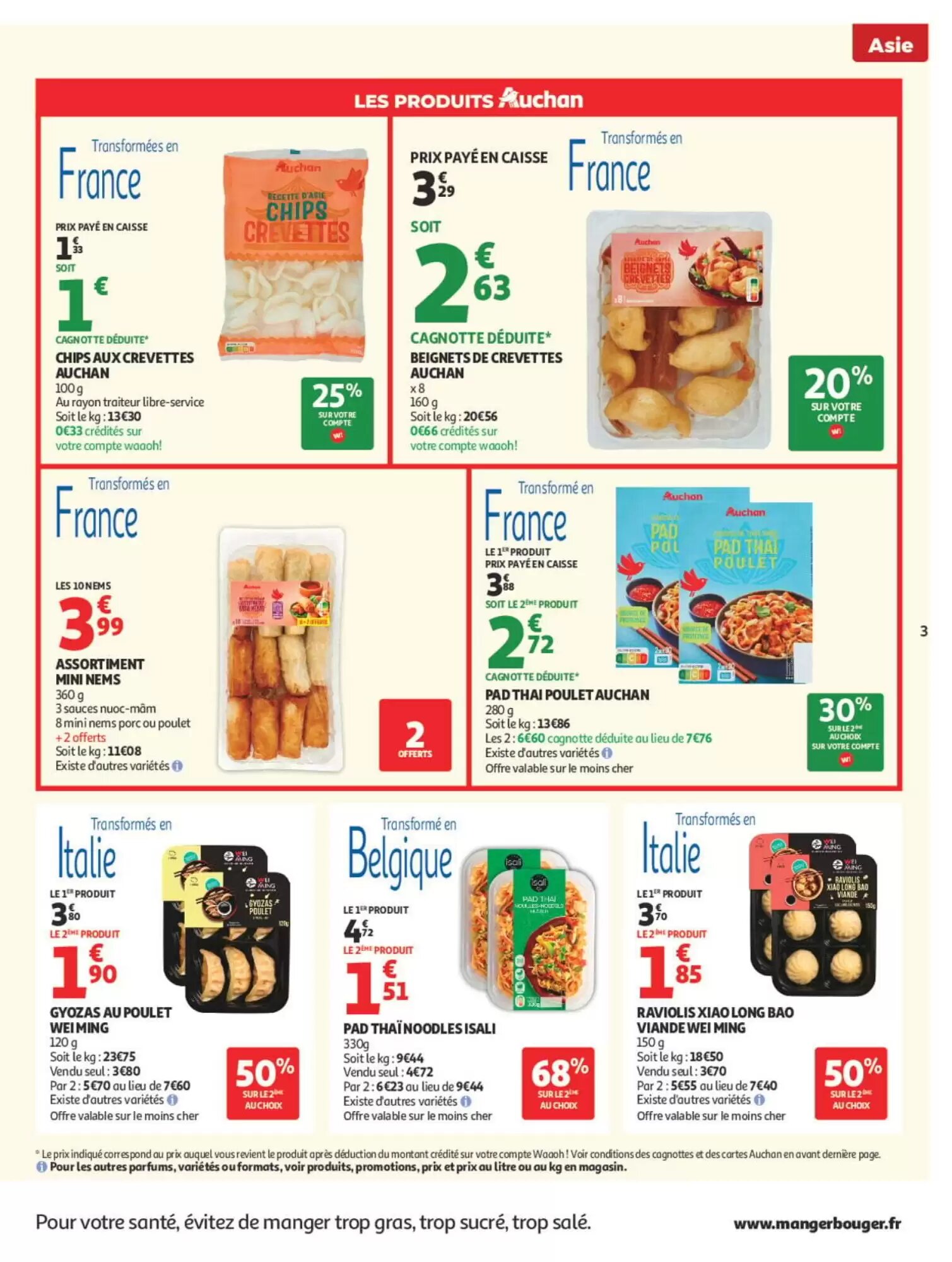 Prospectus promotionnel Auchan valable à partir du 22/09/2026 - Page 3.