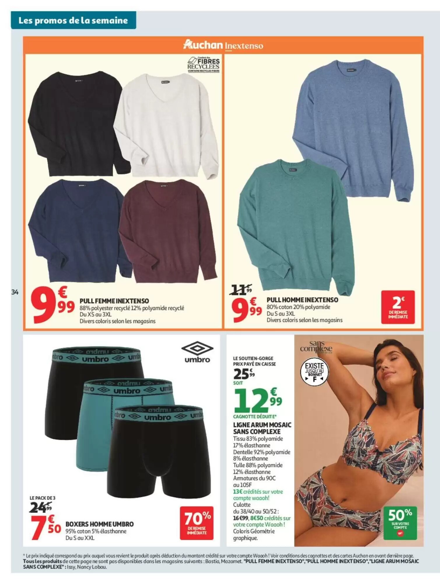 Prospectus promotionnel Auchan valable à partir du 22/09/2026 - Page 34.