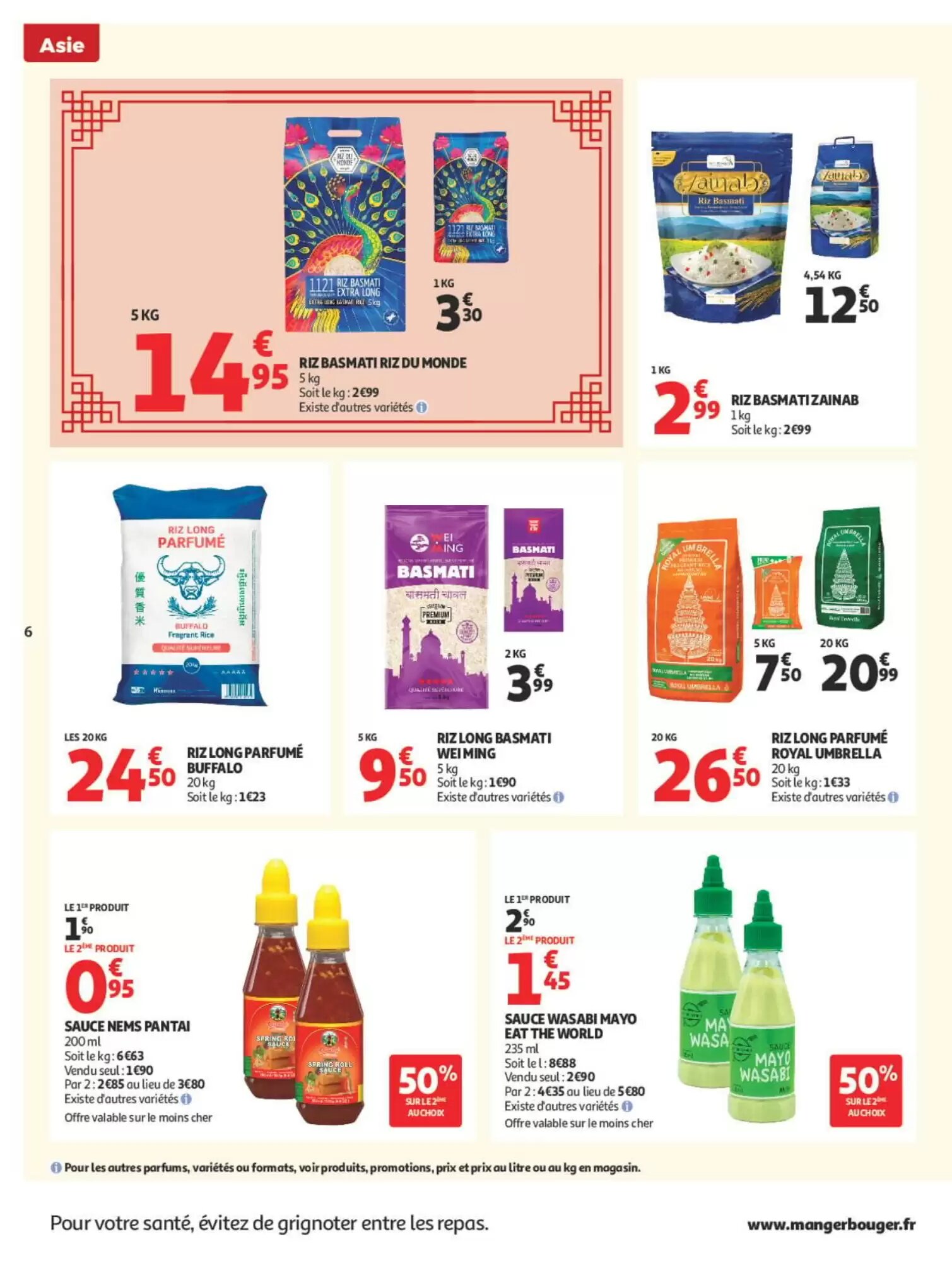 Prospectus promotionnel Auchan valable à partir du 22/09/2026 - Page 6.