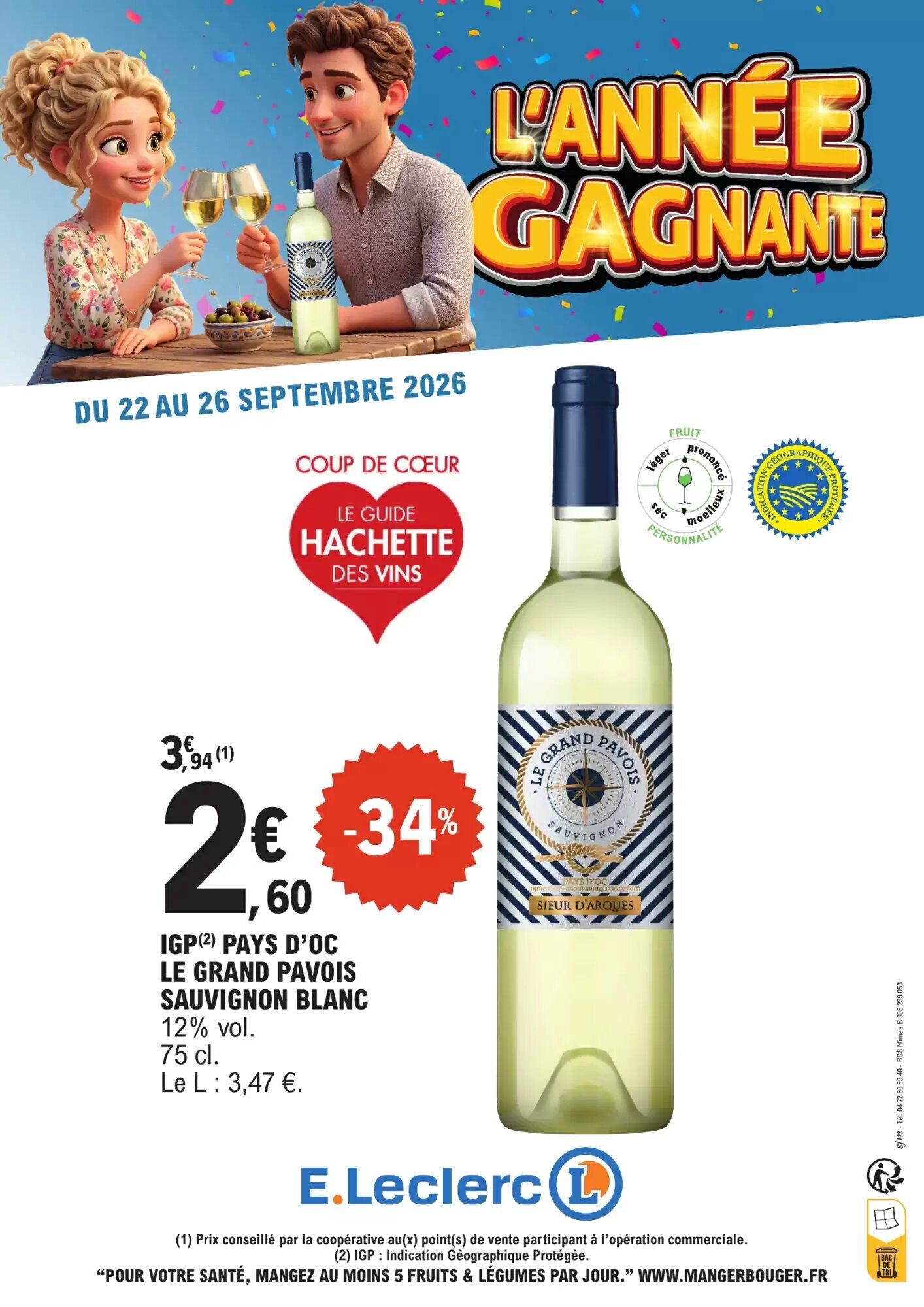 Prospectus promotionnel Auchan valable à partir du 22/09/2026 - Page 4.