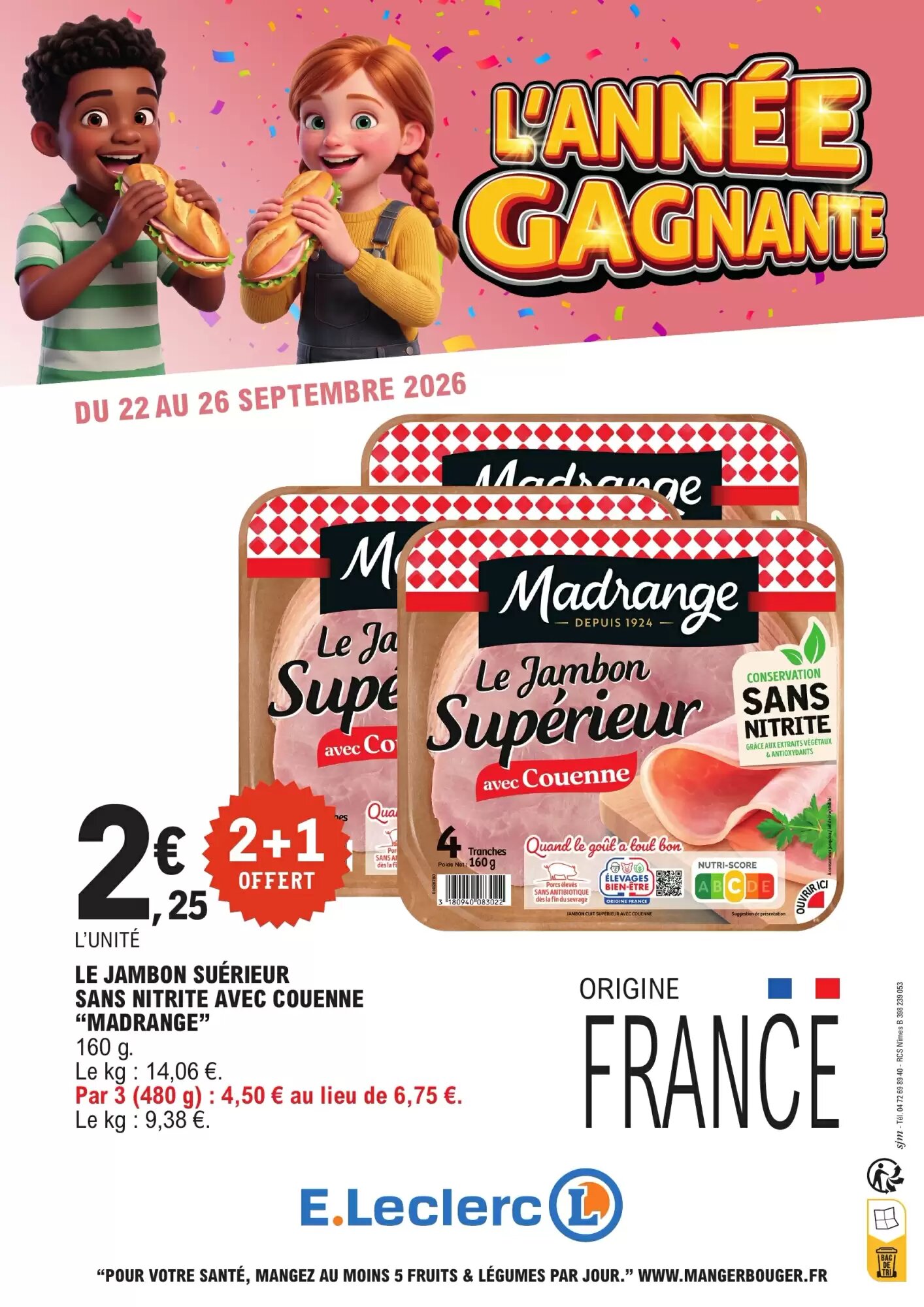 Prospectus promotionnel Auchan valable à partir du 22/09/2026 - Page 5.