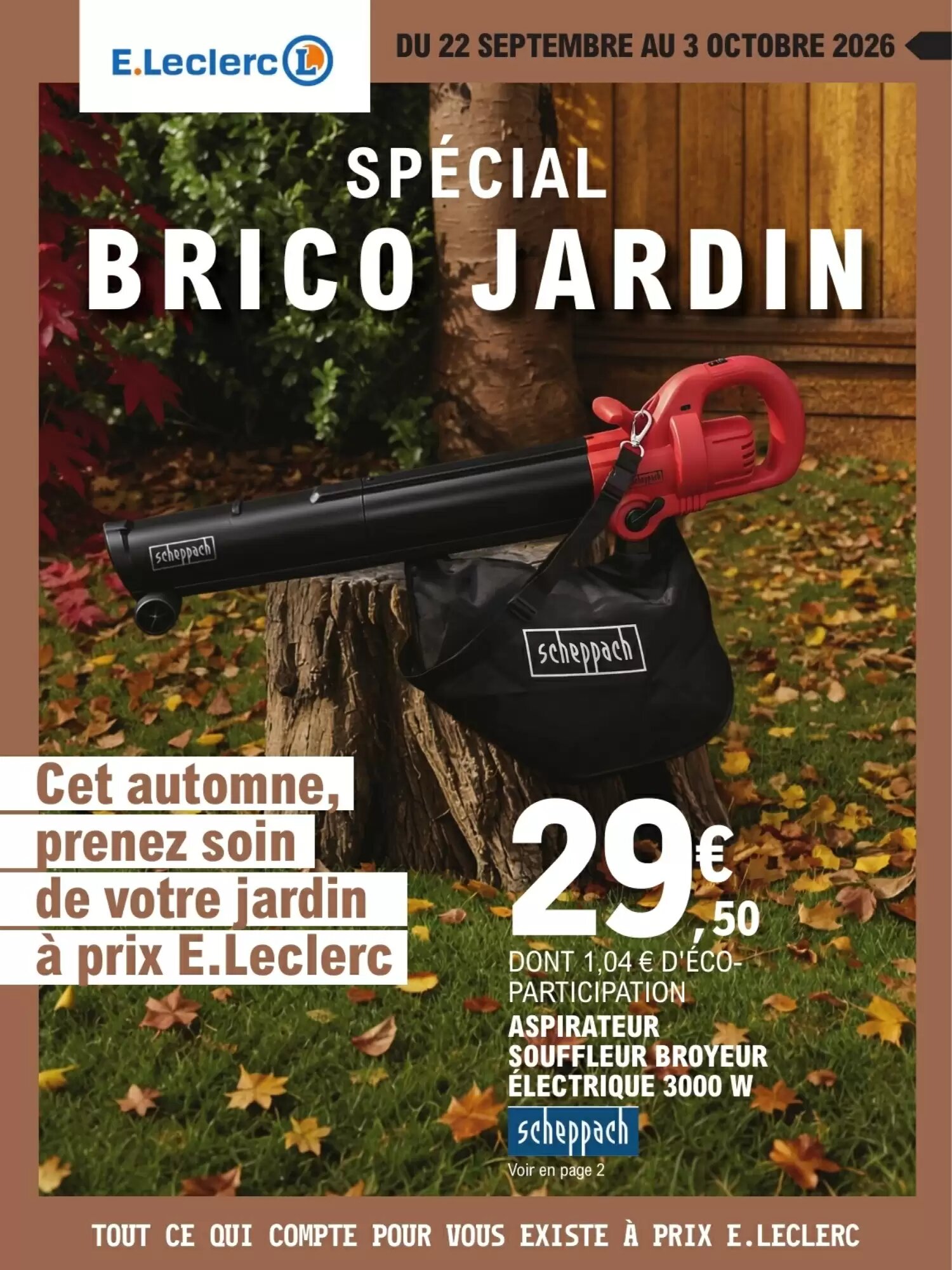 Prospectus promotionnel Auchan valable à partir du 22/09/2026 - Page 1.