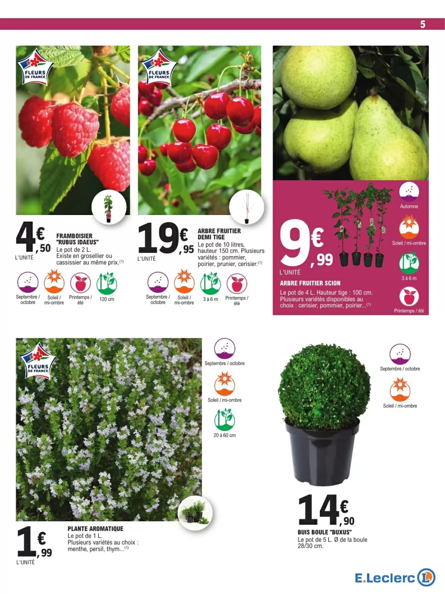 Prospectus promotionnel Auchan valable à partir du 22/09/2026 - Page 5.