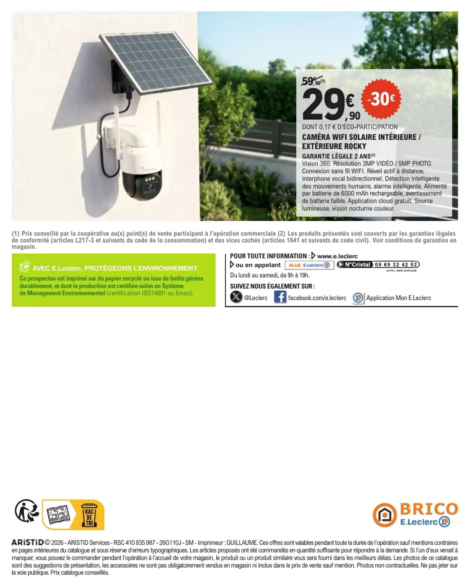 Prospectus promotionnel E.Leclerc valable à partir du 22/09/2026 - Page 16.