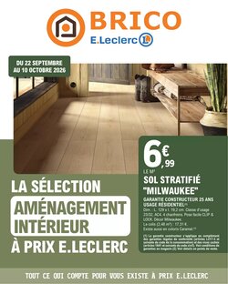 Prospectus promotionnel E.Leclerc valable à partir du 22/09/2026