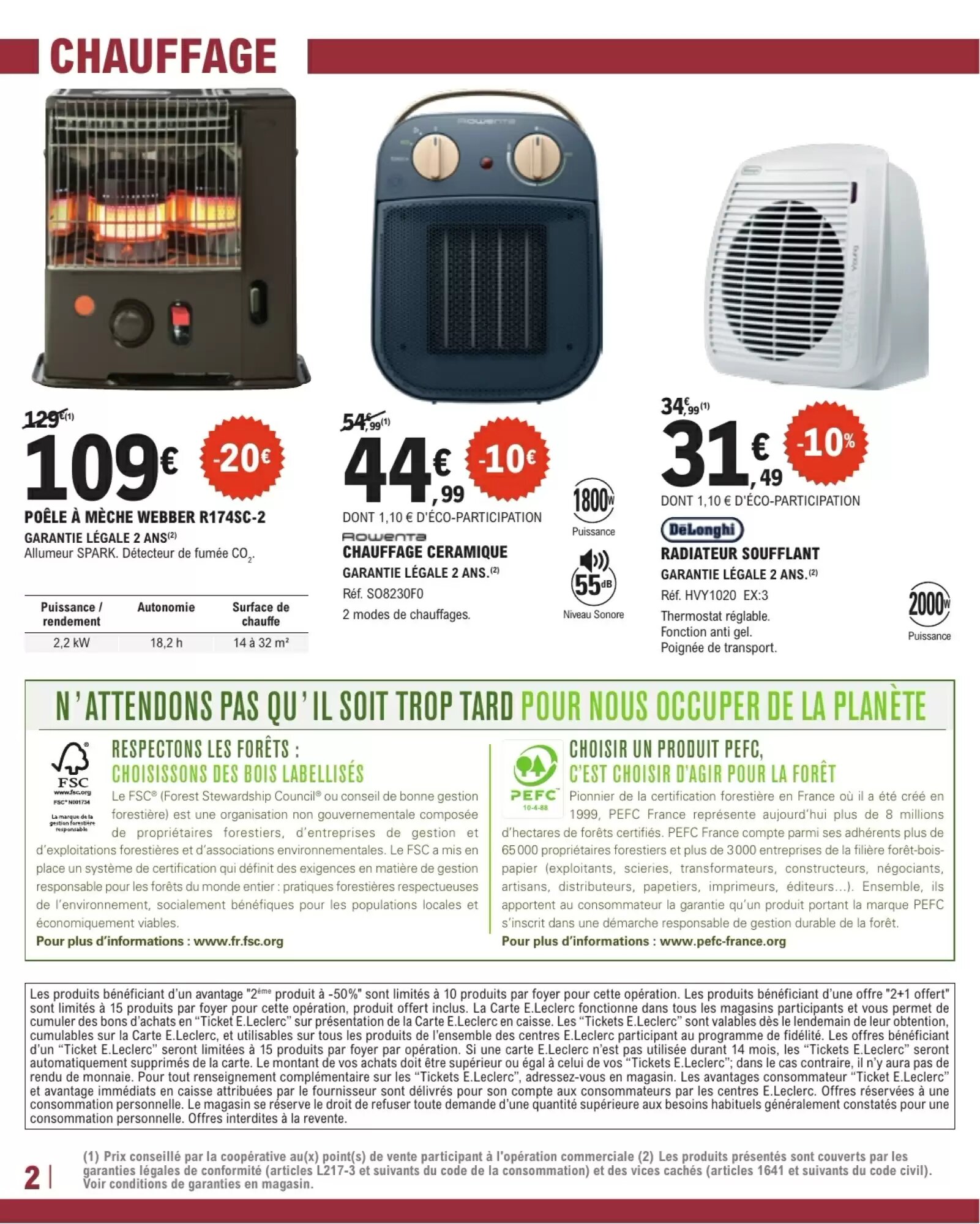 Prospectus promotionnel E.Leclerc valable à partir du 22/09/2026 - Page 2.