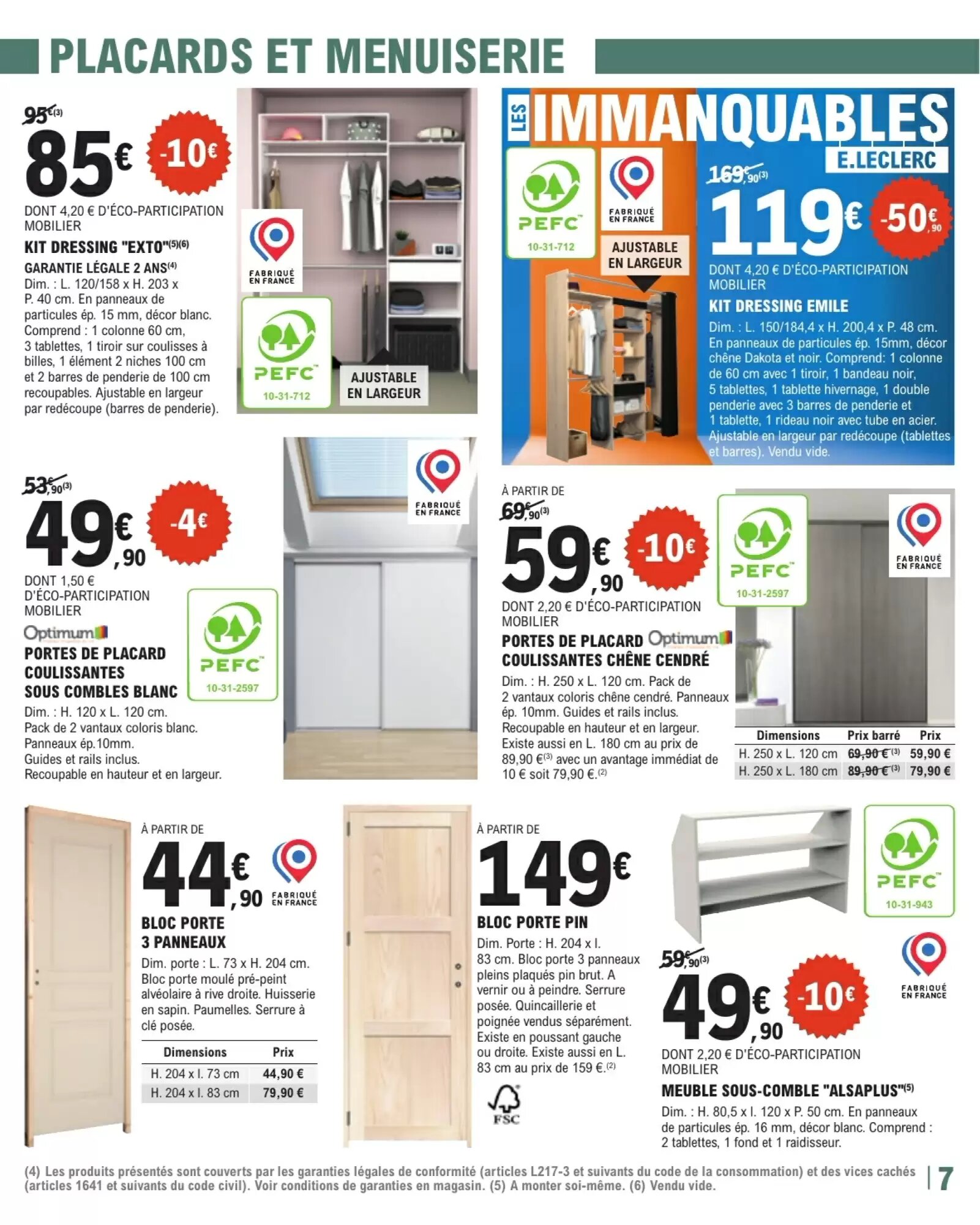 Prospectus promotionnel E.Leclerc valable à partir du 22/09/2026 - Page 7.