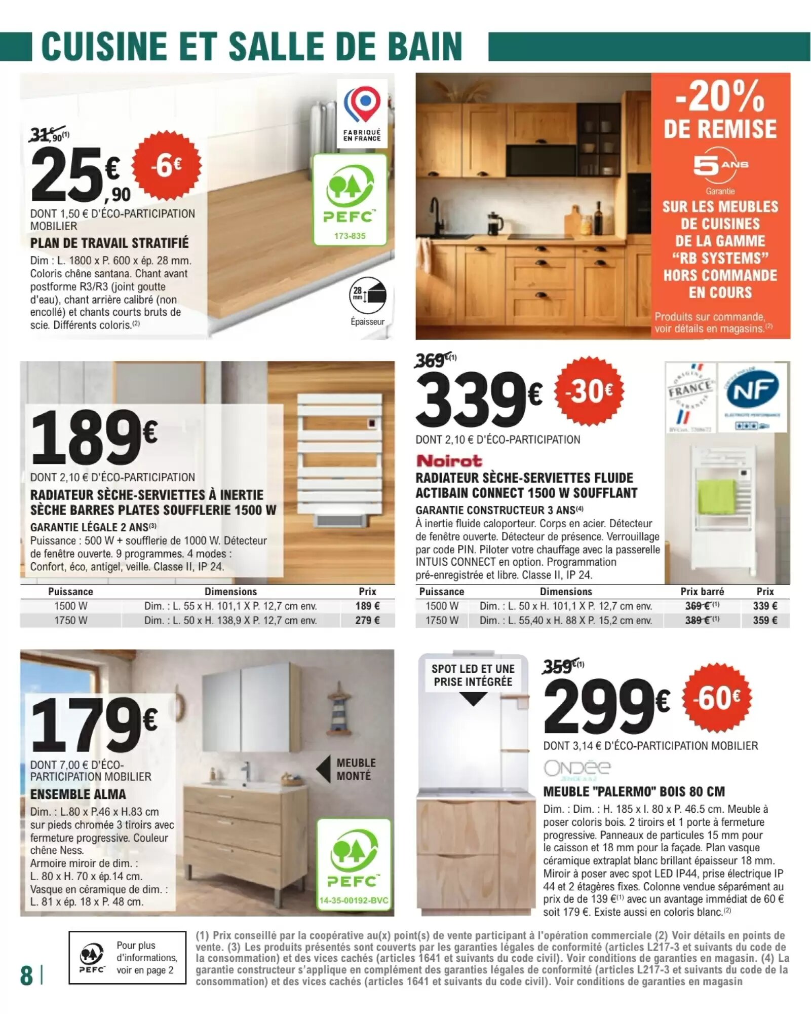 Prospectus promotionnel E.Leclerc valable à partir du 22/09/2026 - Page 8.