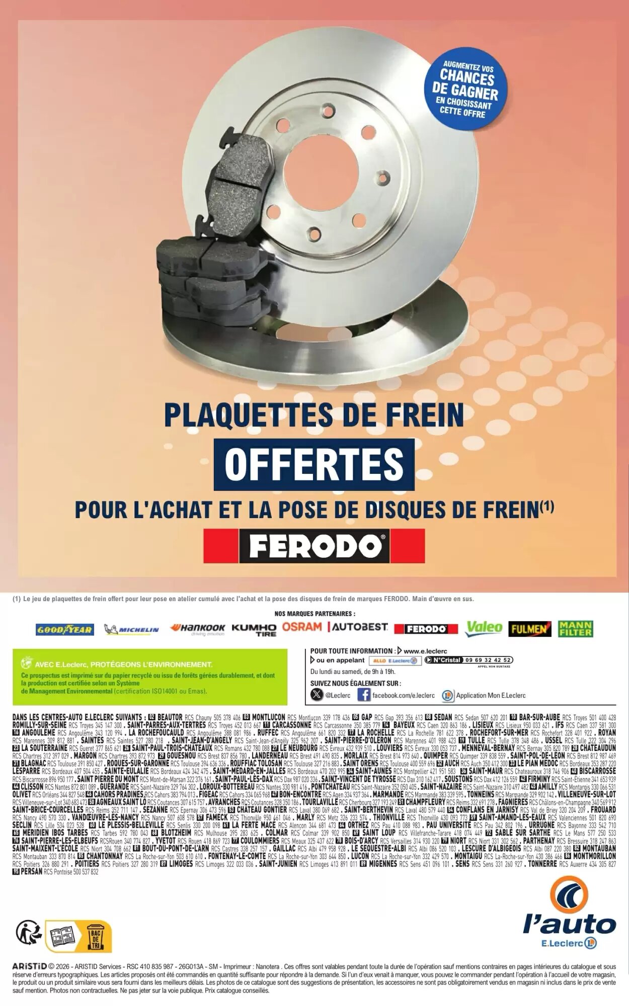 Prospectus promotionnel E.Leclerc valable à partir du 22/09/2026 - Page 16.