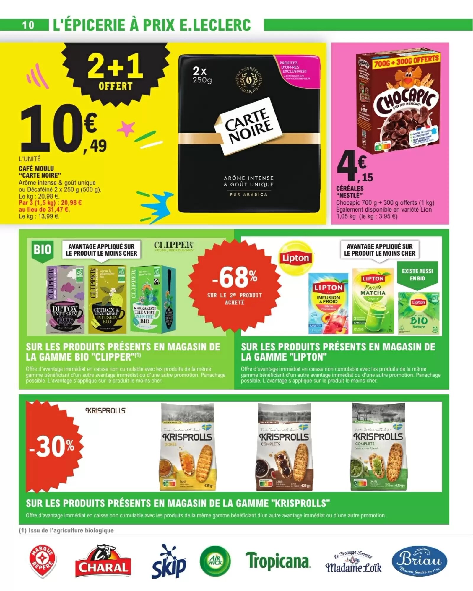 Prospectus promotionnel E.Leclerc Brico valable à partir du 22/09/2026 - Page 10.