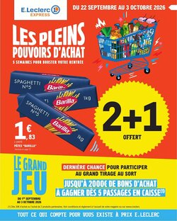 Prospectus promotionnel E.Leclerc Brico valable à partir du 22/09/2026