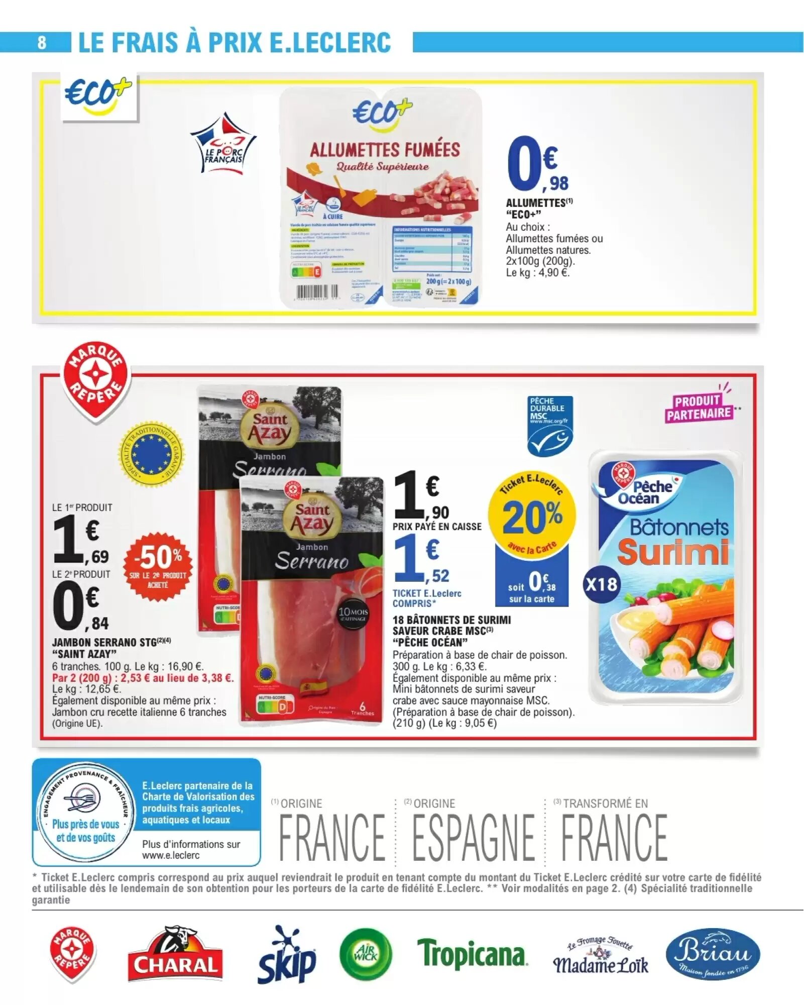 Prospectus promotionnel E.Leclerc Brico valable à partir du 22/09/2026 - Page 8.