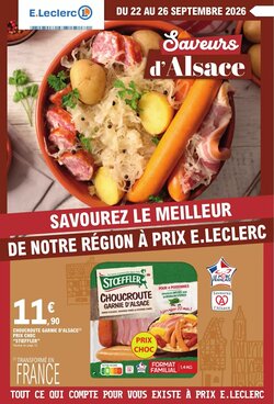 Prospectus promotionnel E.Leclerc Express valable à partir du 22/09/2026